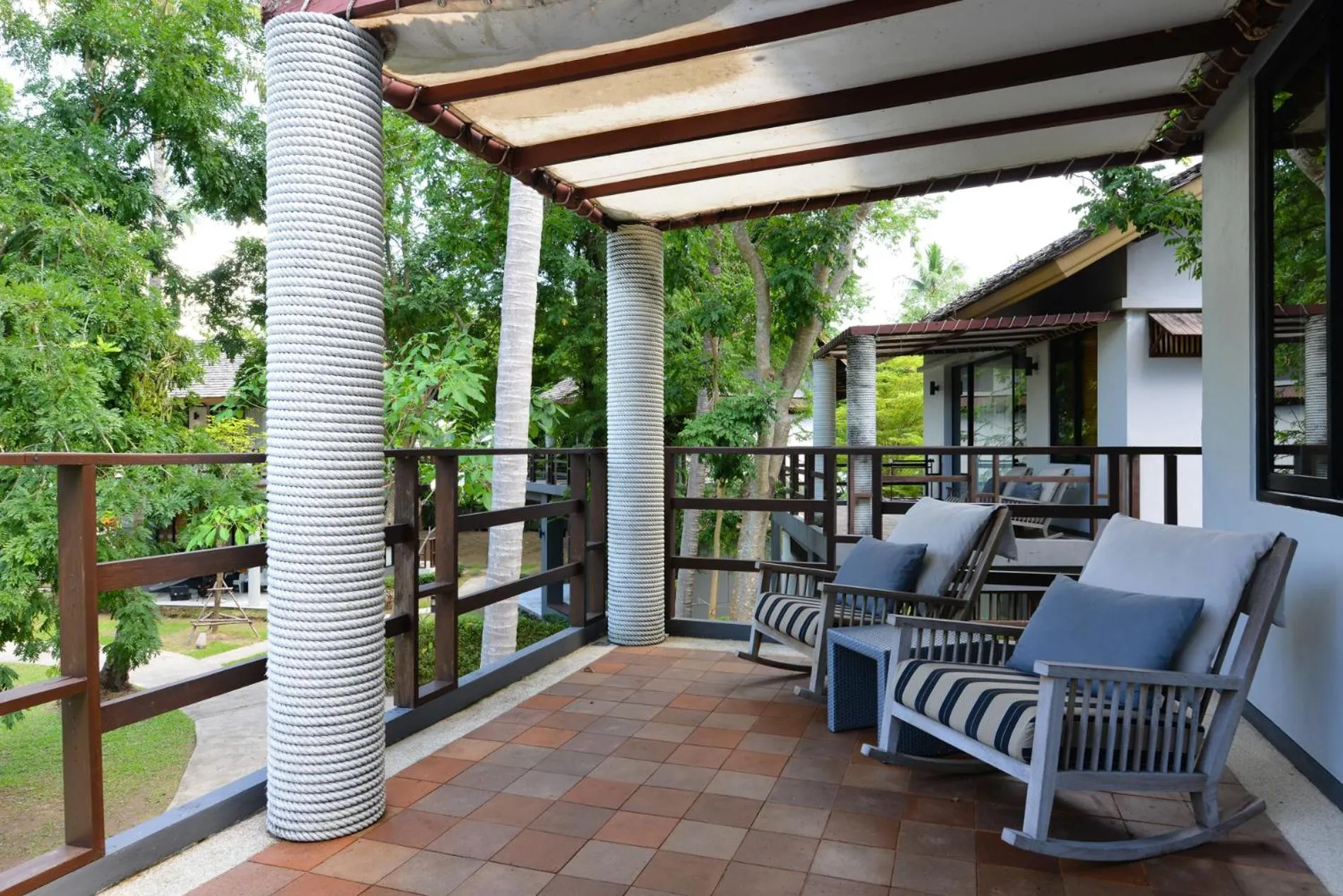 Balcony/Terrace in Twin Lotus Resort and Spa - SHA Plus - Adult Only "November - April"