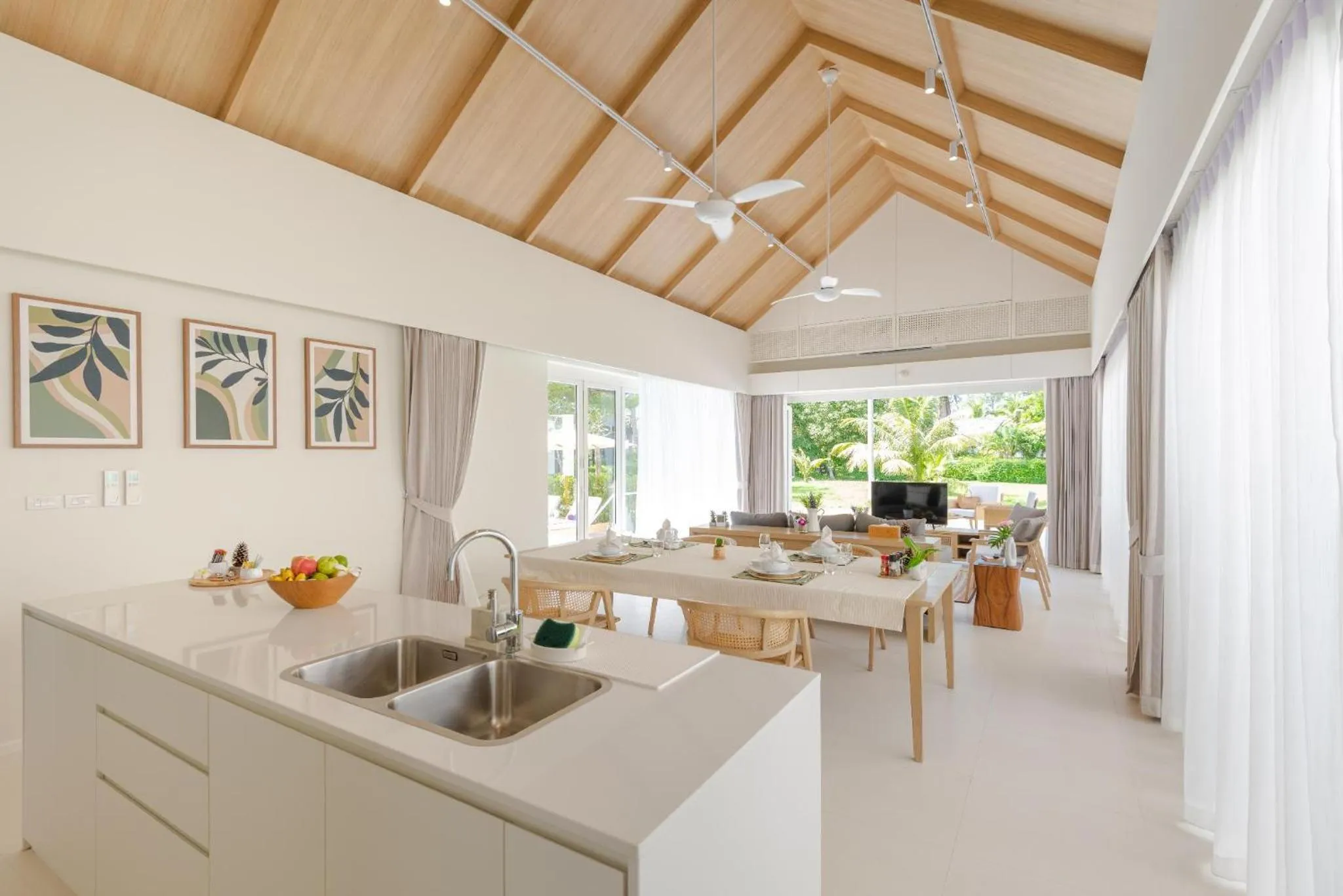 Kitchen or kitchenette in Twin Lotus Resort and Spa - SHA Plus - Adult Only "November - April"