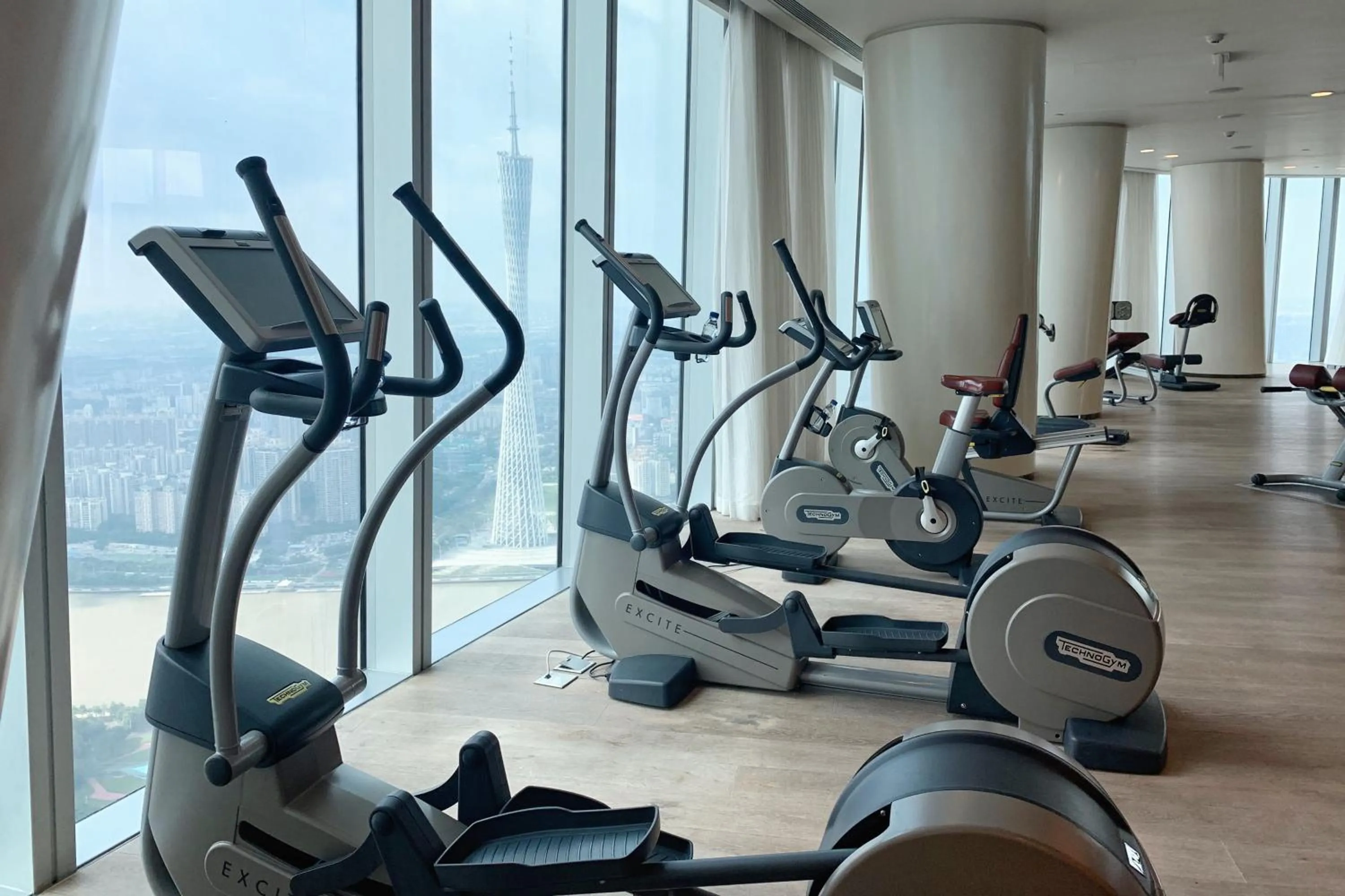 Fitness centre/facilities in Four Seasons Hotel Guangzhou