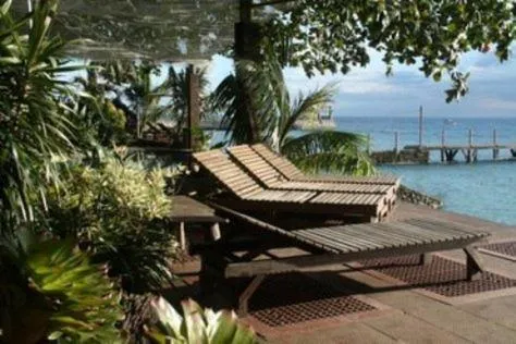 Seating area in Chema's by the Sea