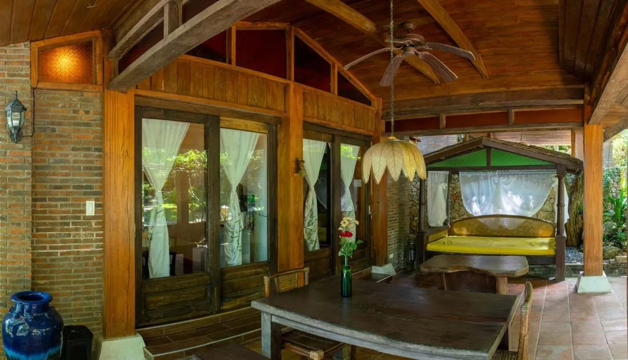 Seating area in Chema's by the Sea