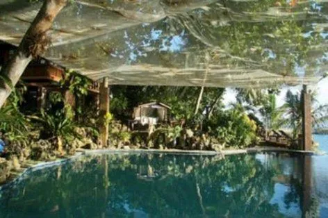 Swimming pool in Chema's by the Sea