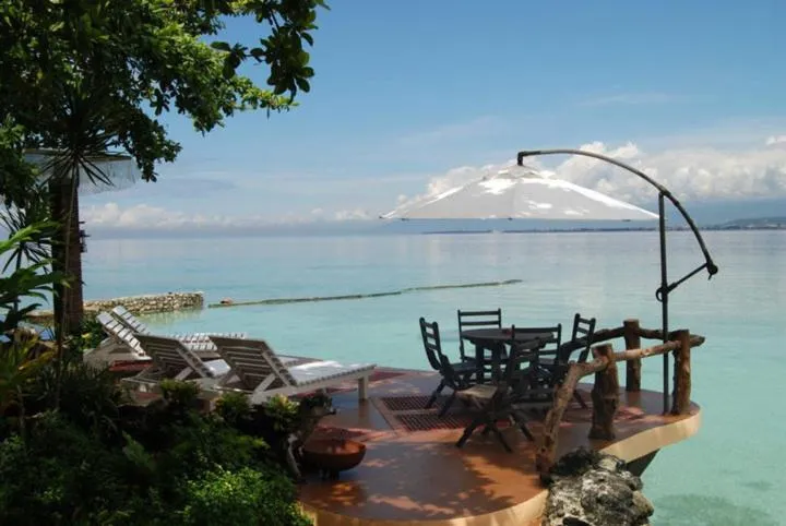 Seating area in Chema's by the Sea