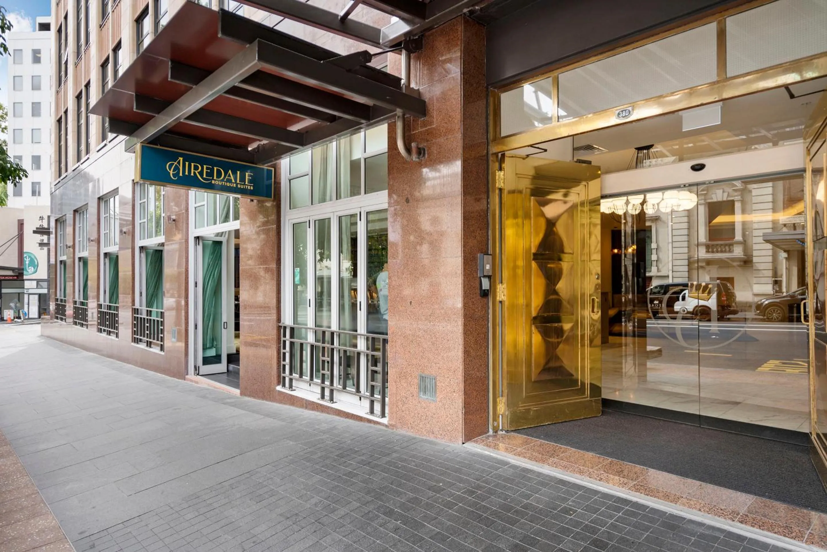 Facade/entrance in Legacy Airedale Hotel Auckland