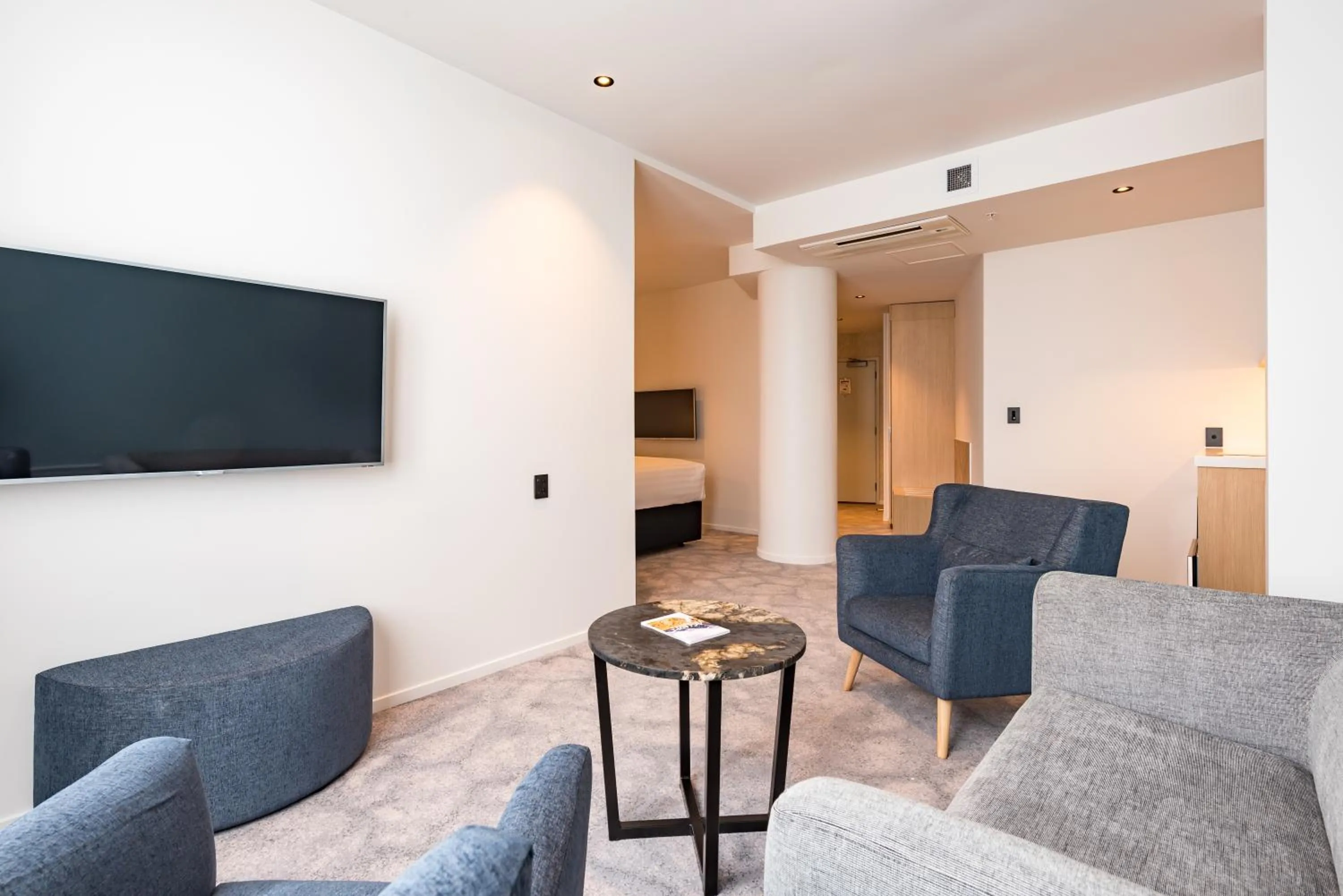 Living room in Legacy Airedale Hotel Auckland