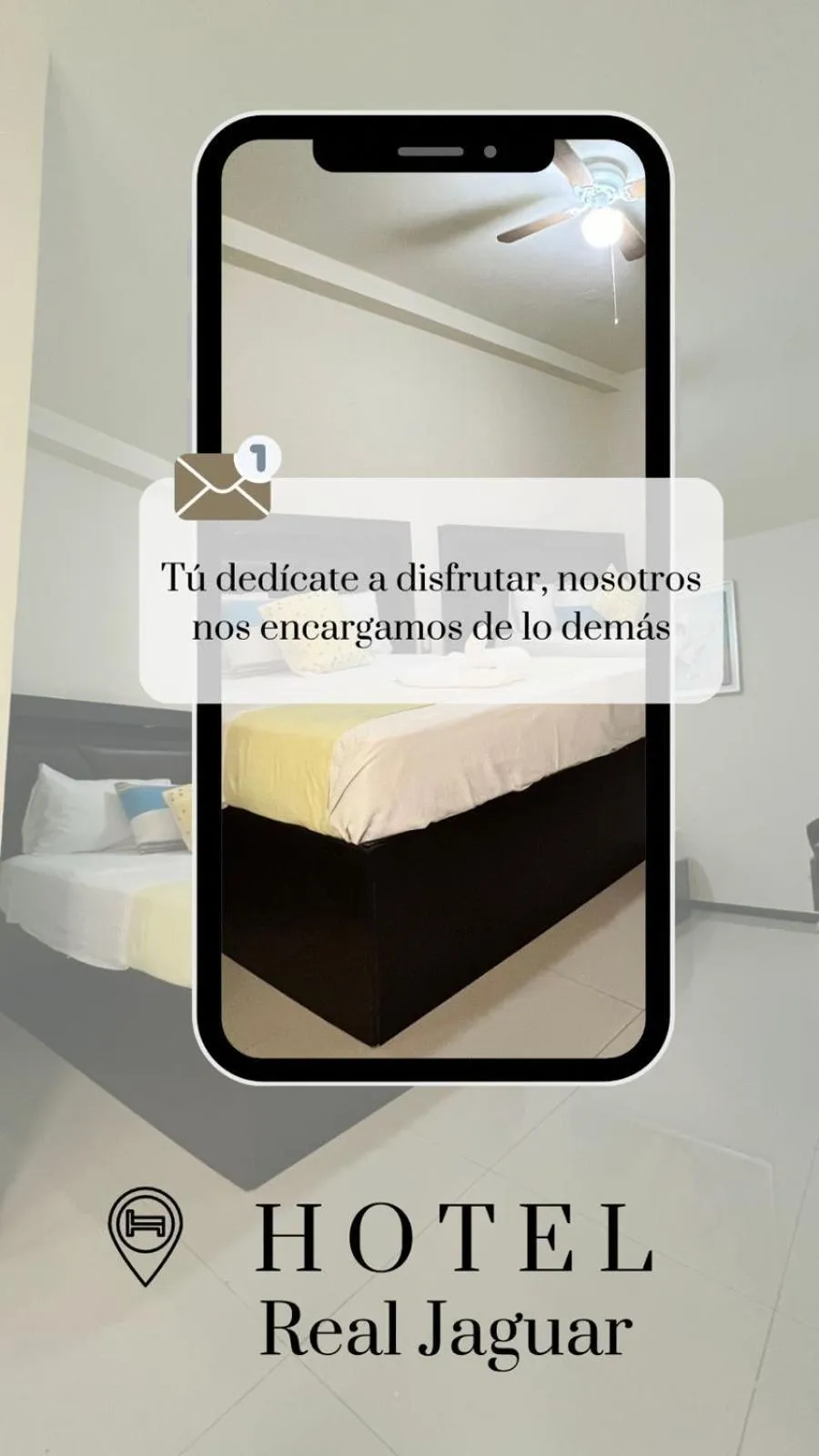 Bed in Hotel Real Jaguar