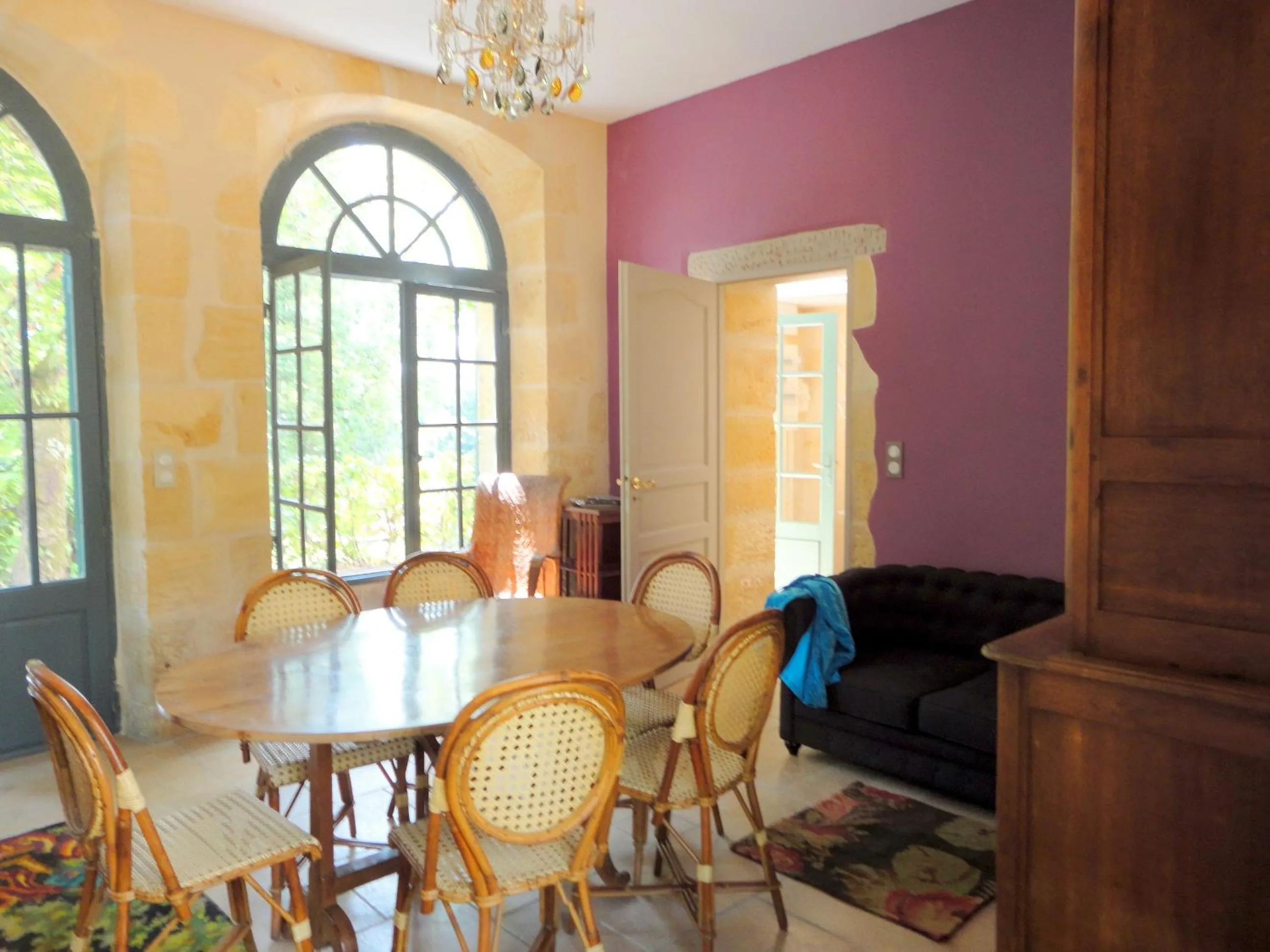 Living room in La Rebière d'Or, B&B et Gîte