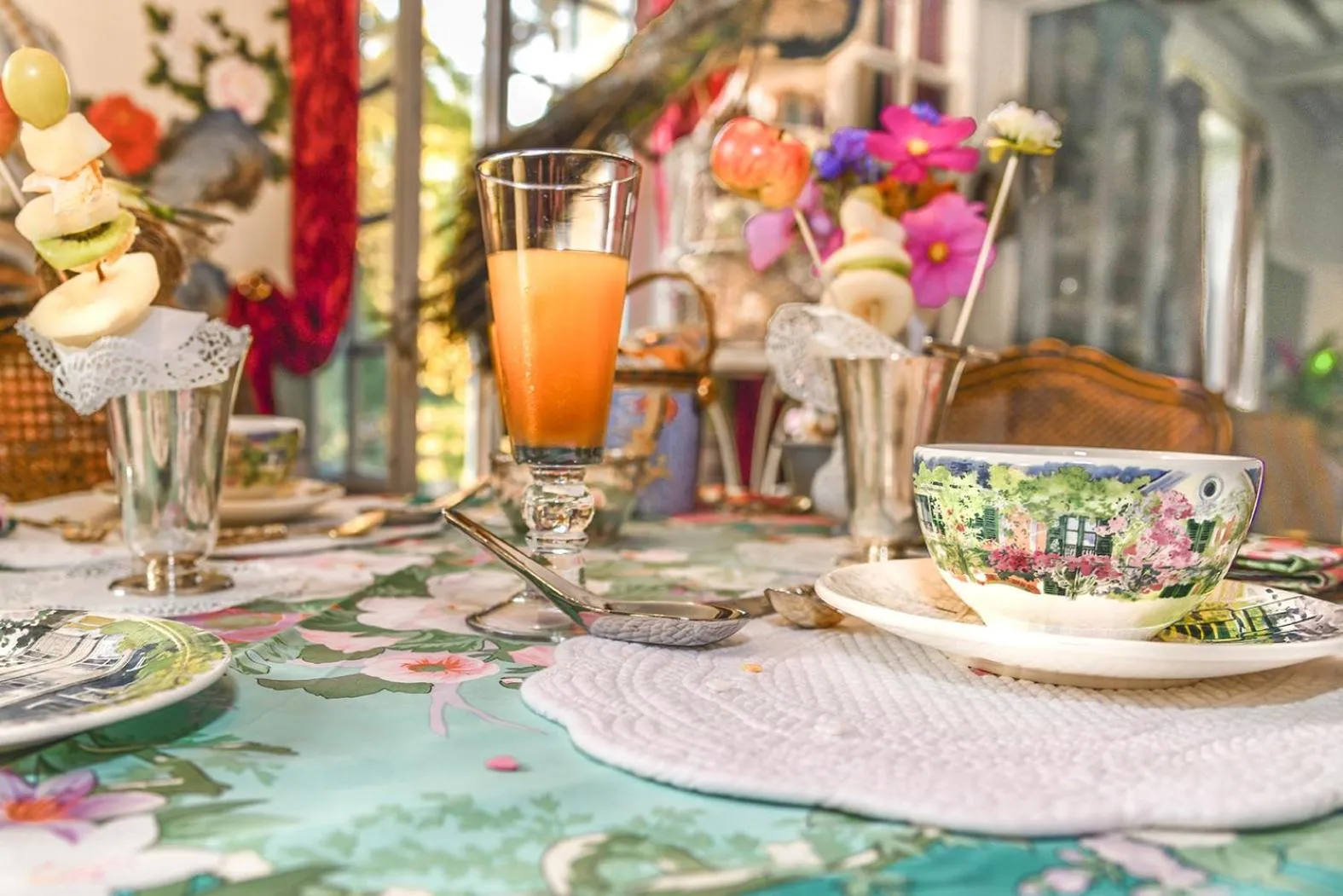 Decorative detail in La Rebière d'Or, B&B et Gîte