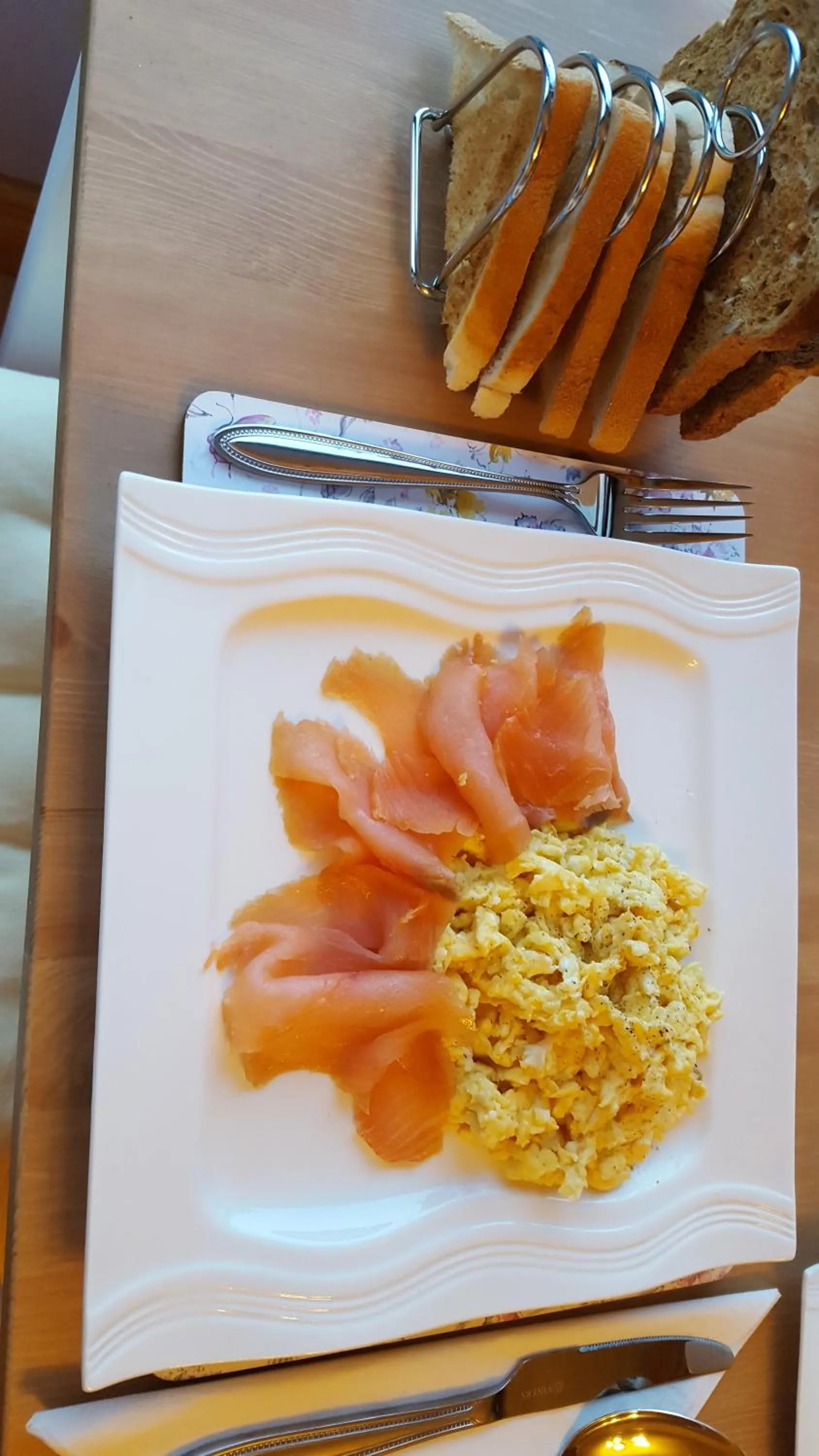 English/Irish breakfast in Leroy´s Lodge