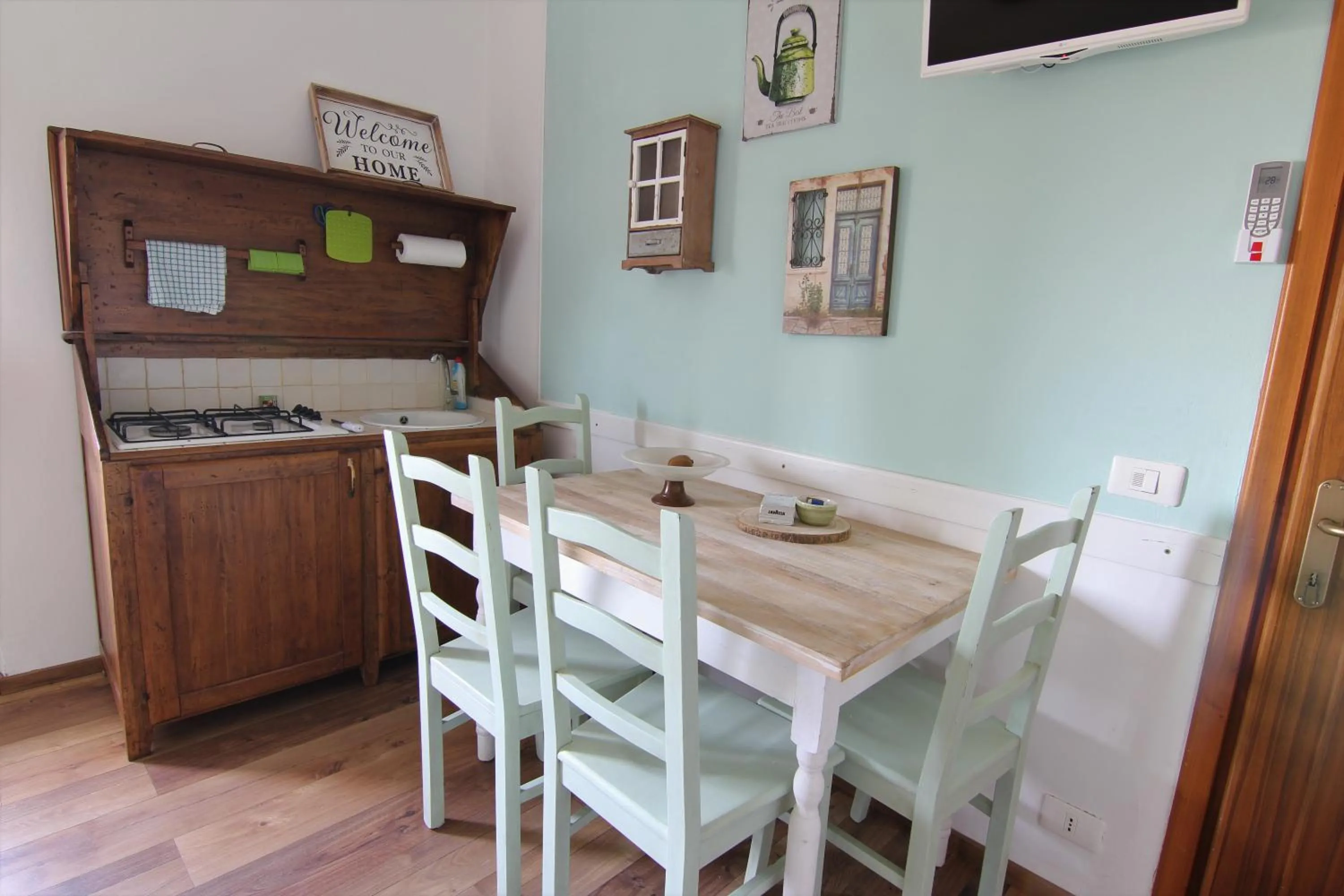 Kitchen or kitchenette in Casa di Sasso
