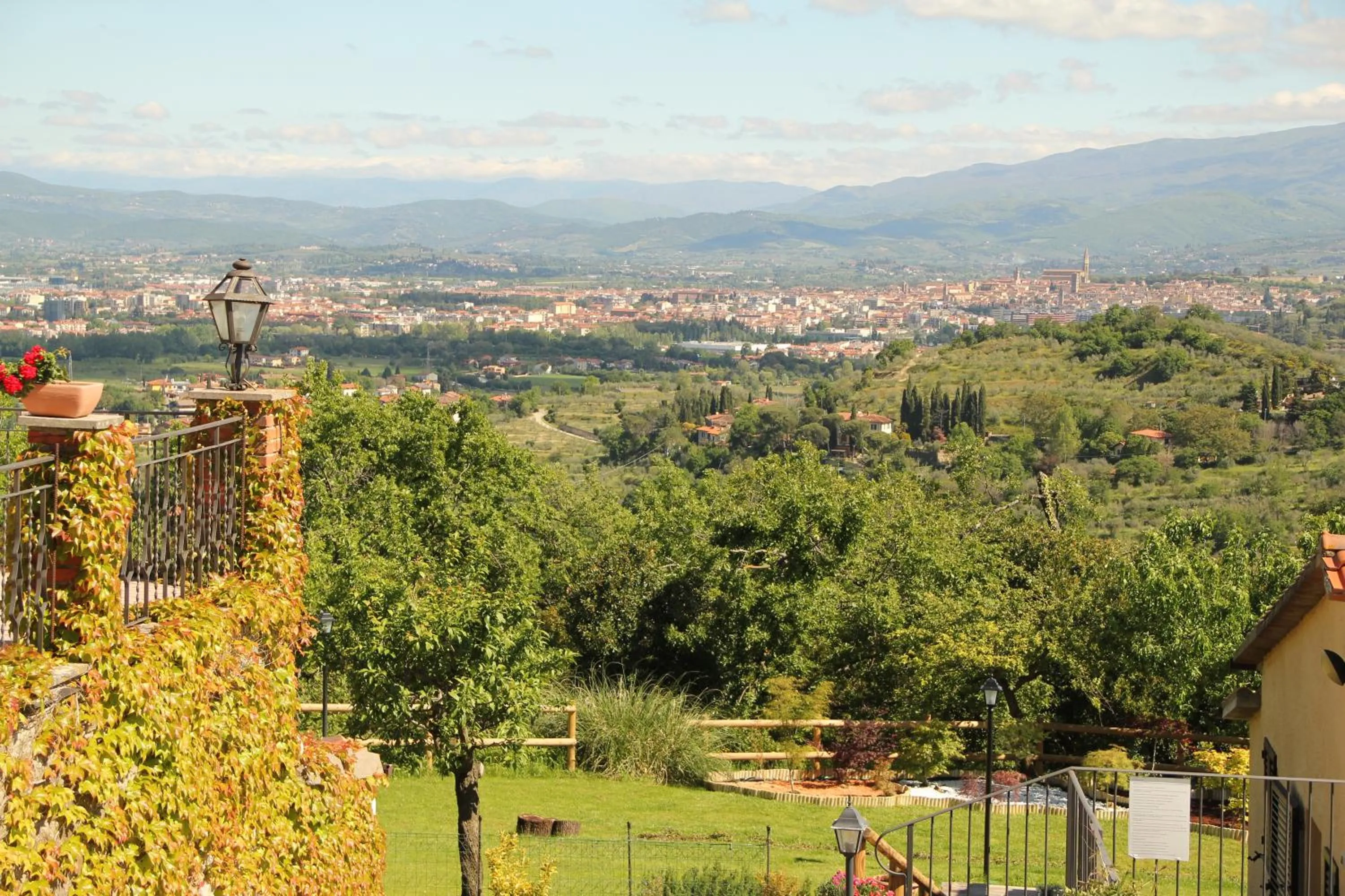 City view in Casa di Sasso
