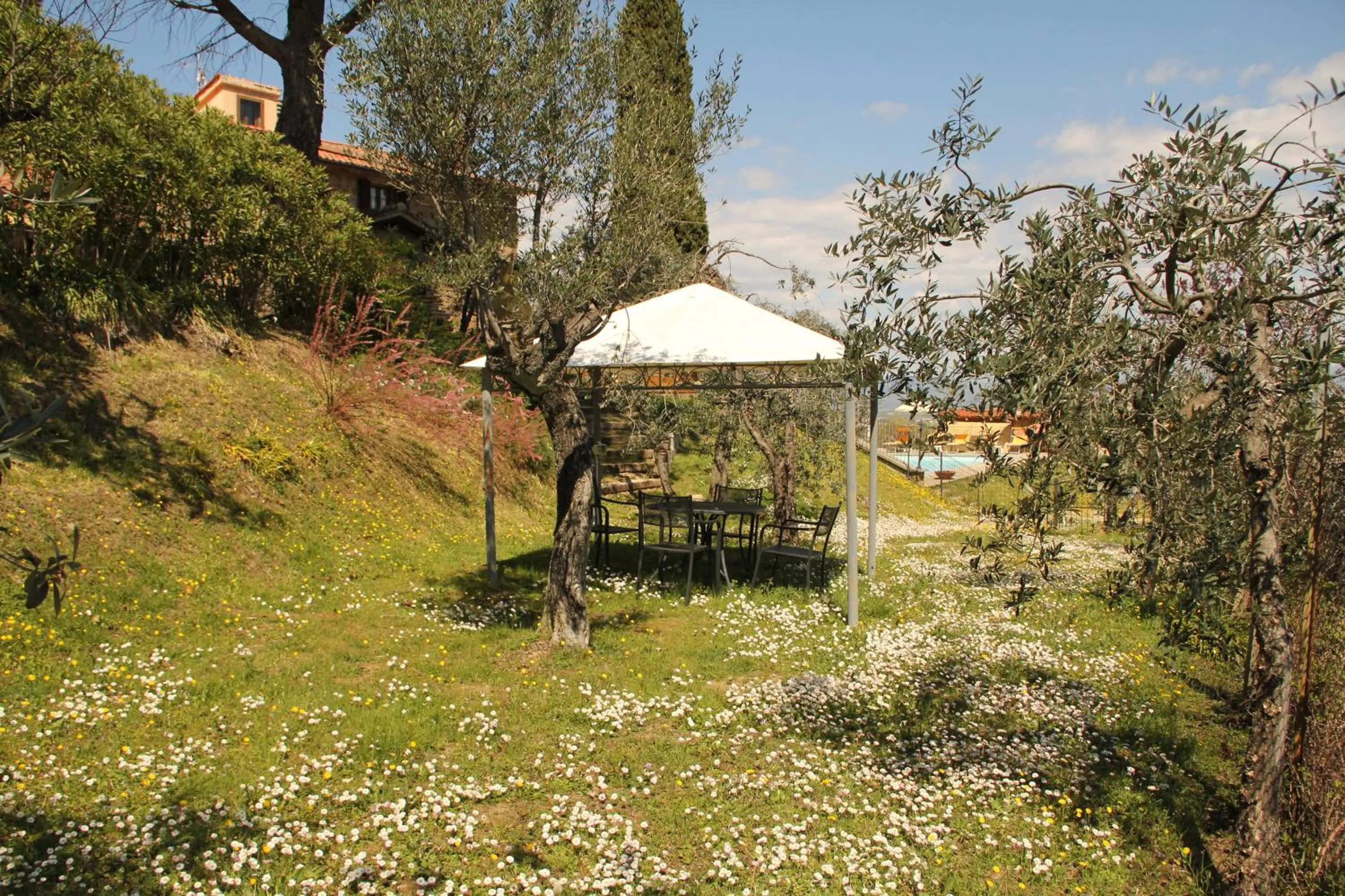 Patio in Casa di Sasso