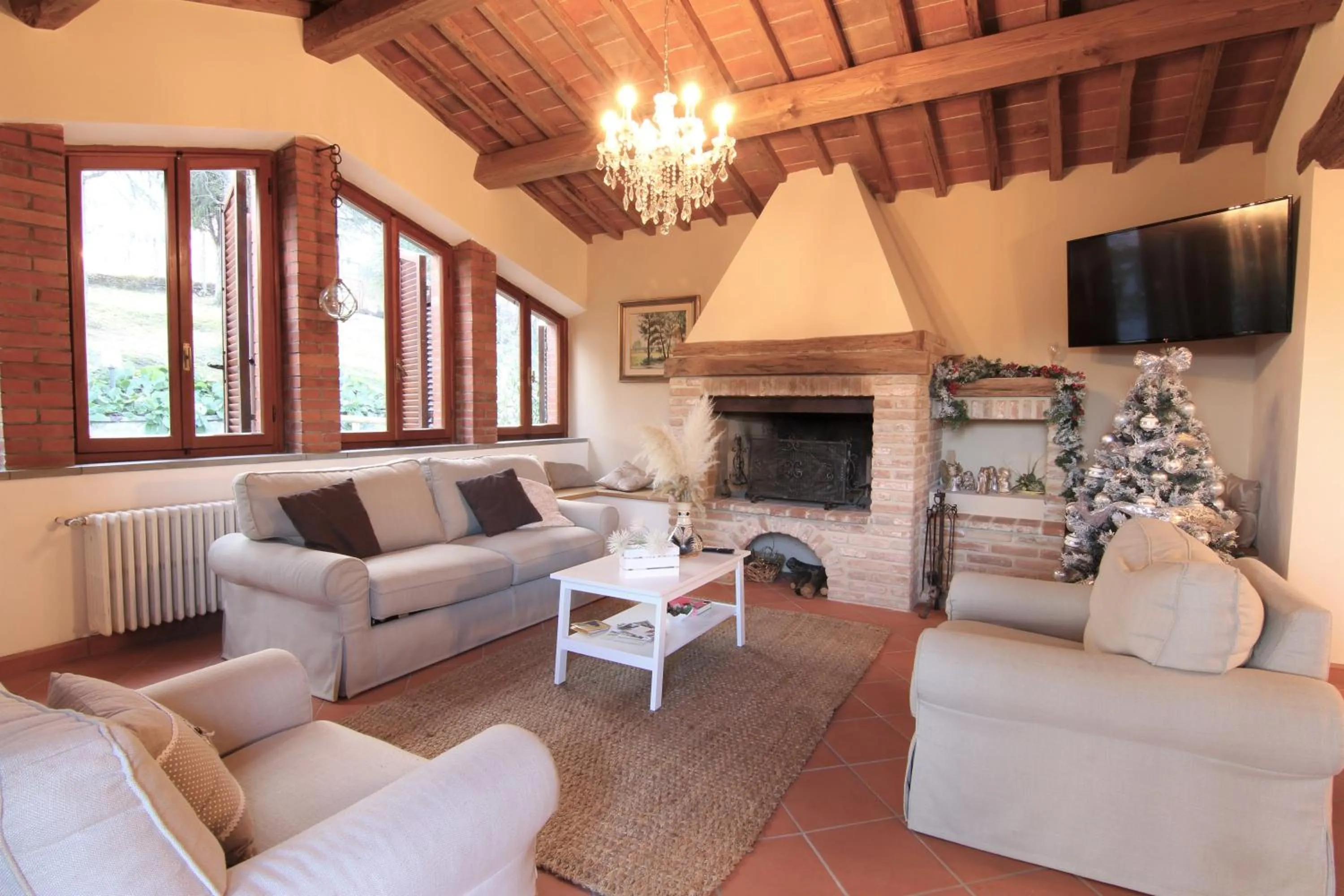 Living room in Casa di Sasso