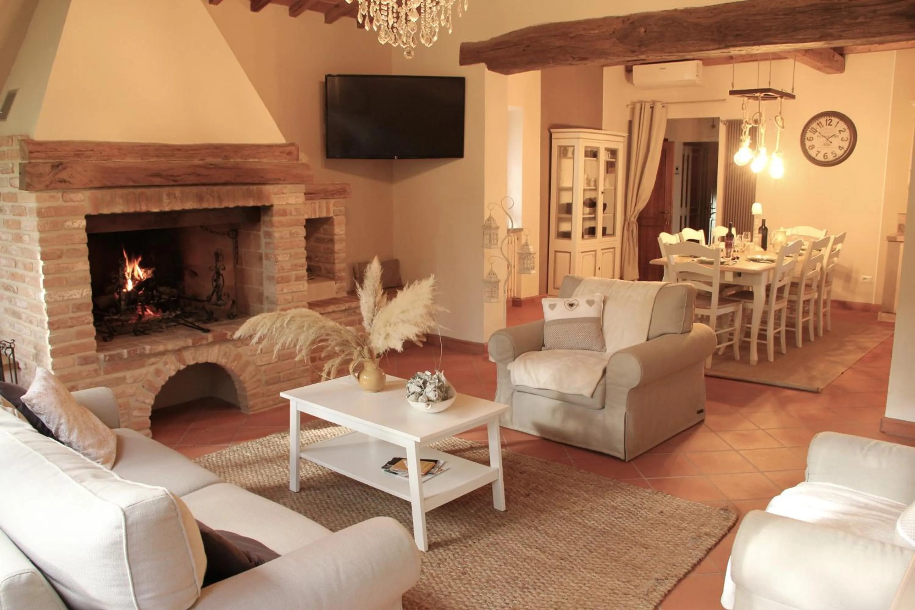 Living room in Casa di Sasso