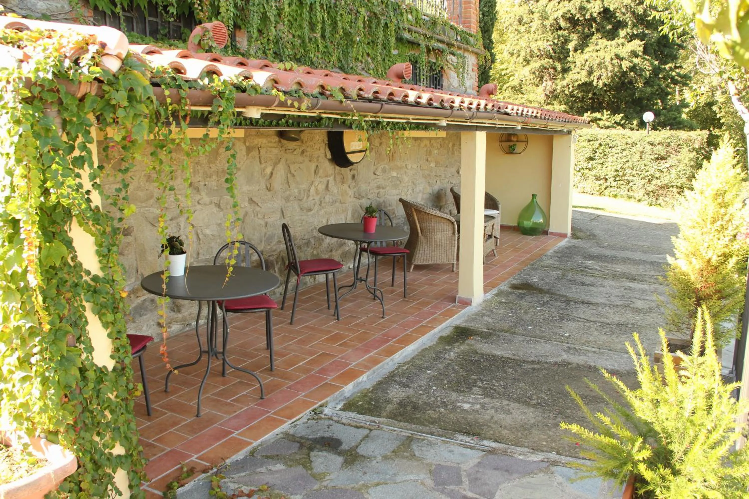 Patio in Casa di Sasso