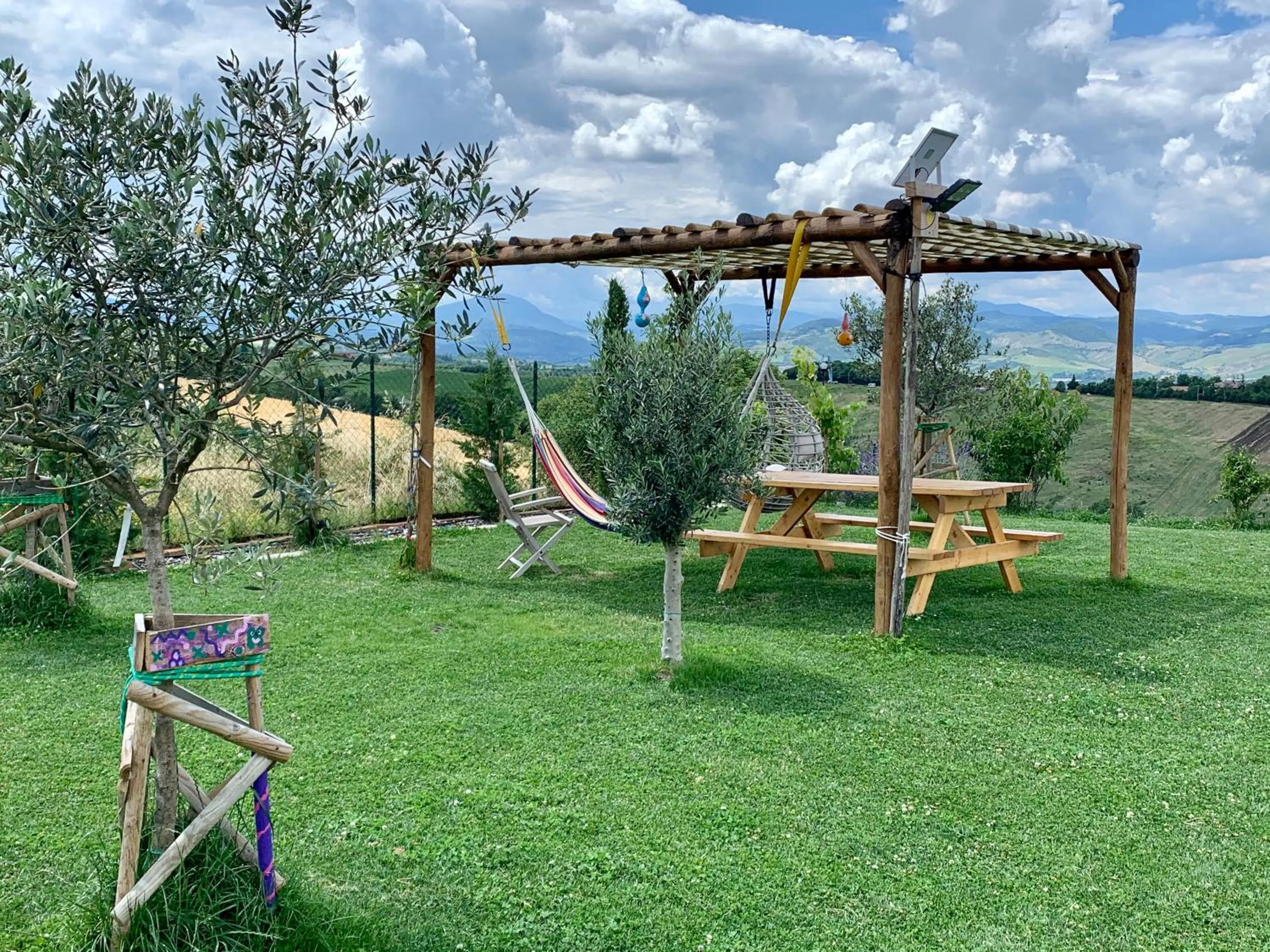 Garden in B&B La Casa Del Sole