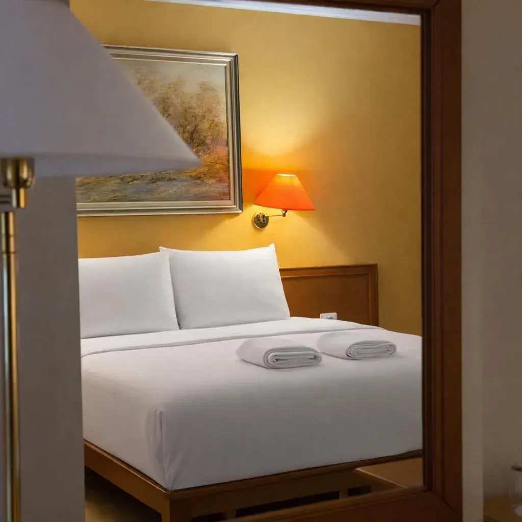 Bed in Arber Hotel Bed in Arber Hotel