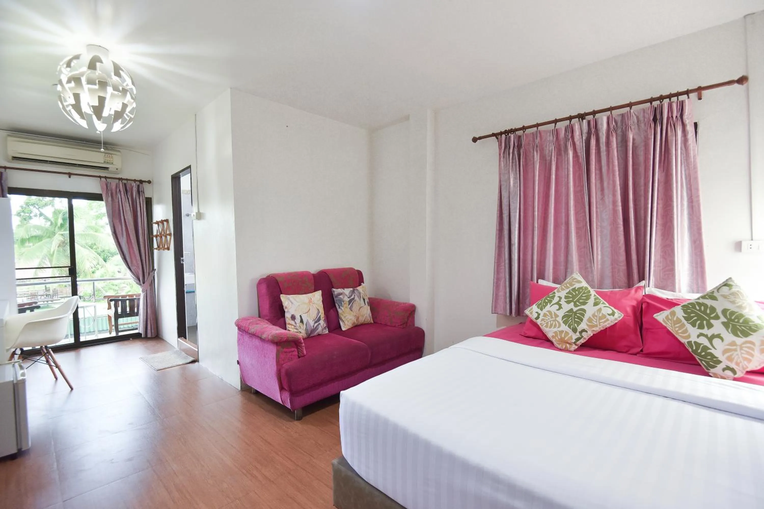 Bed in P.U. Inn Resort