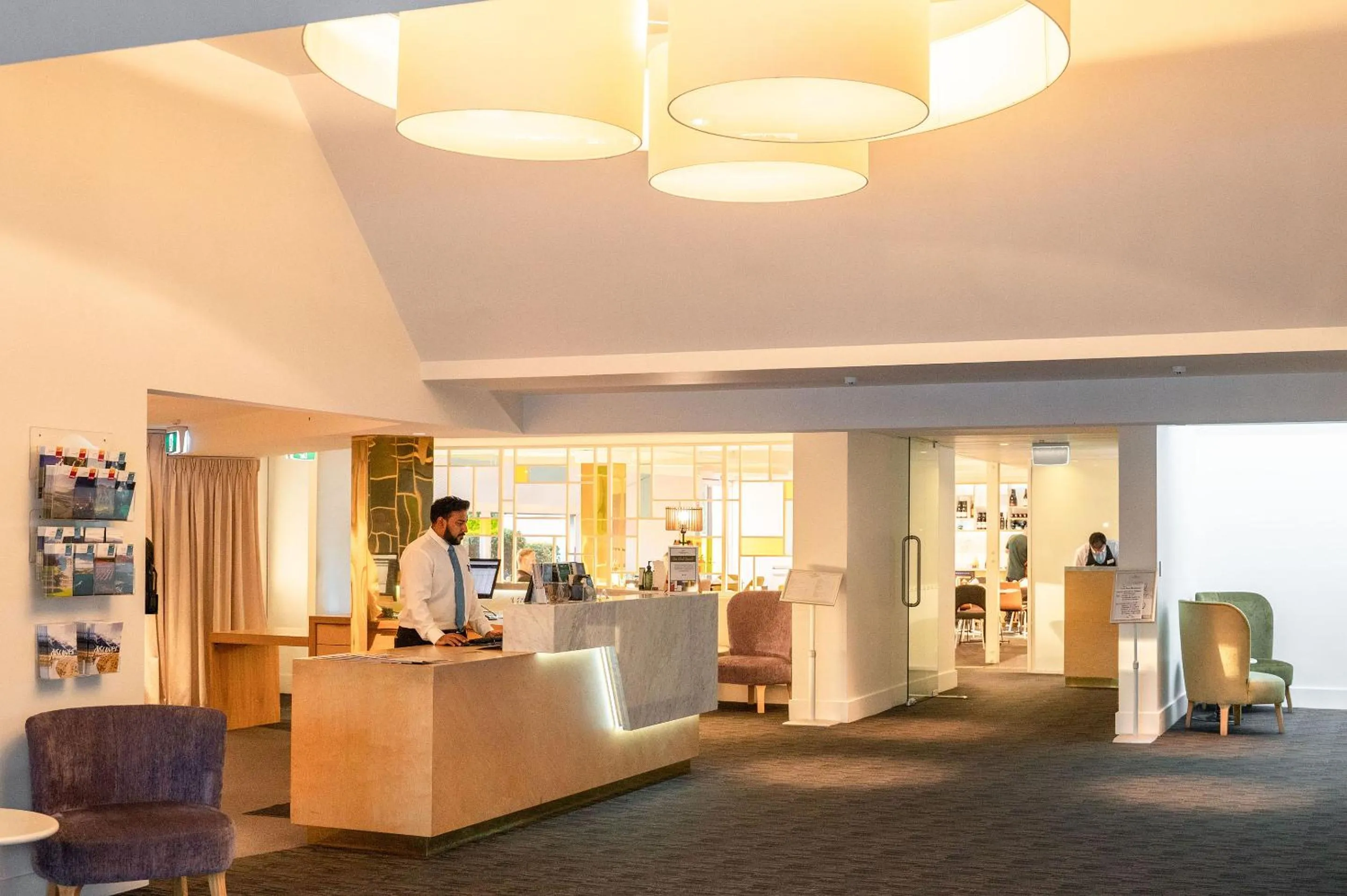 Lobby or reception in Scenic Hotel Marlborough