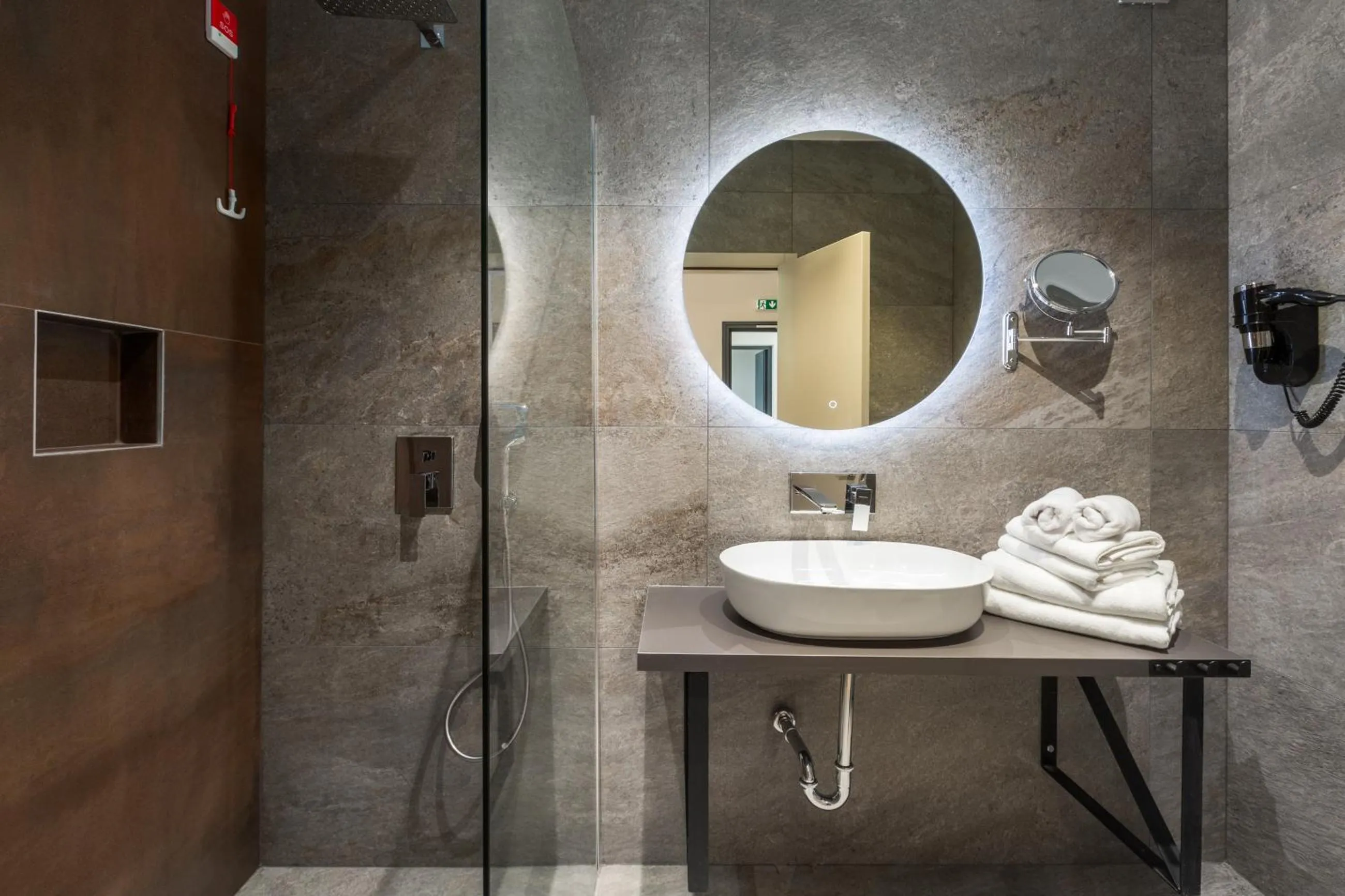 Shower in Hotel Squero