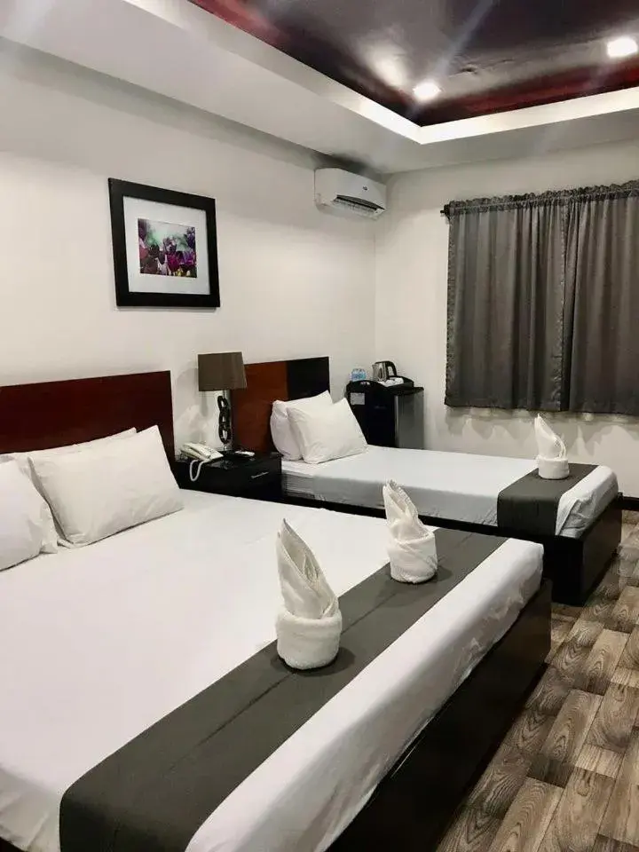 Bed in Hotel Gabriella Bed in Hotel Gabriella