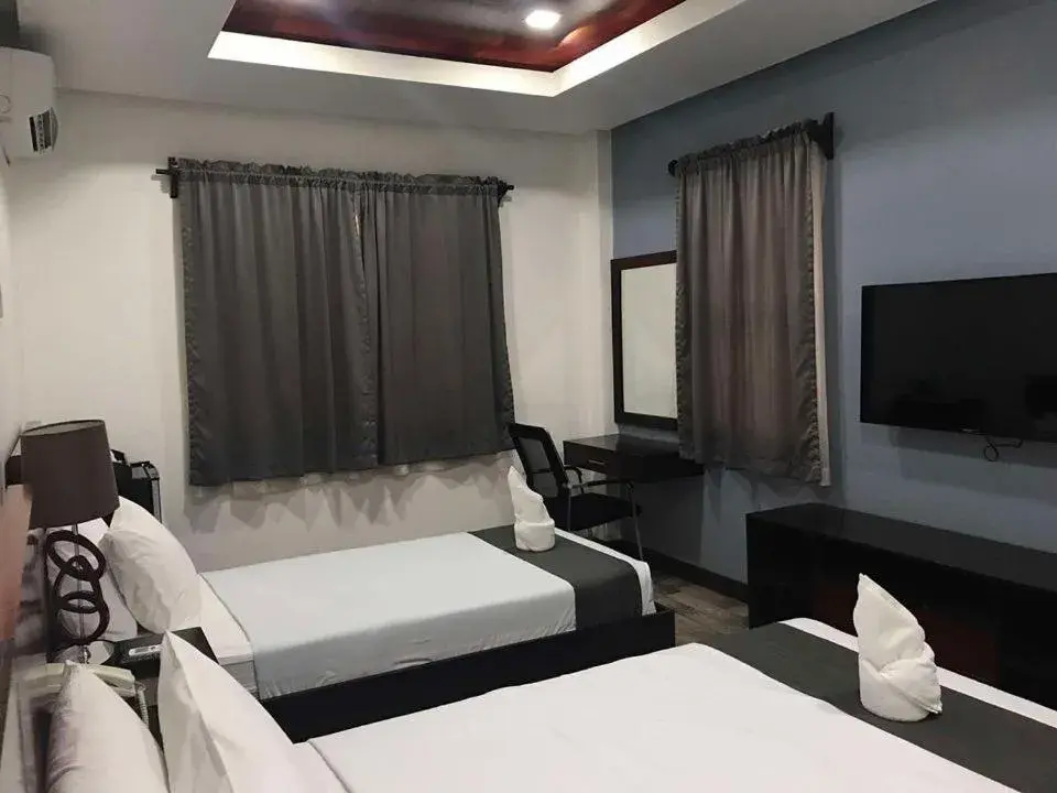 Bed in Hotel Gabriella Bed in Hotel Gabriella