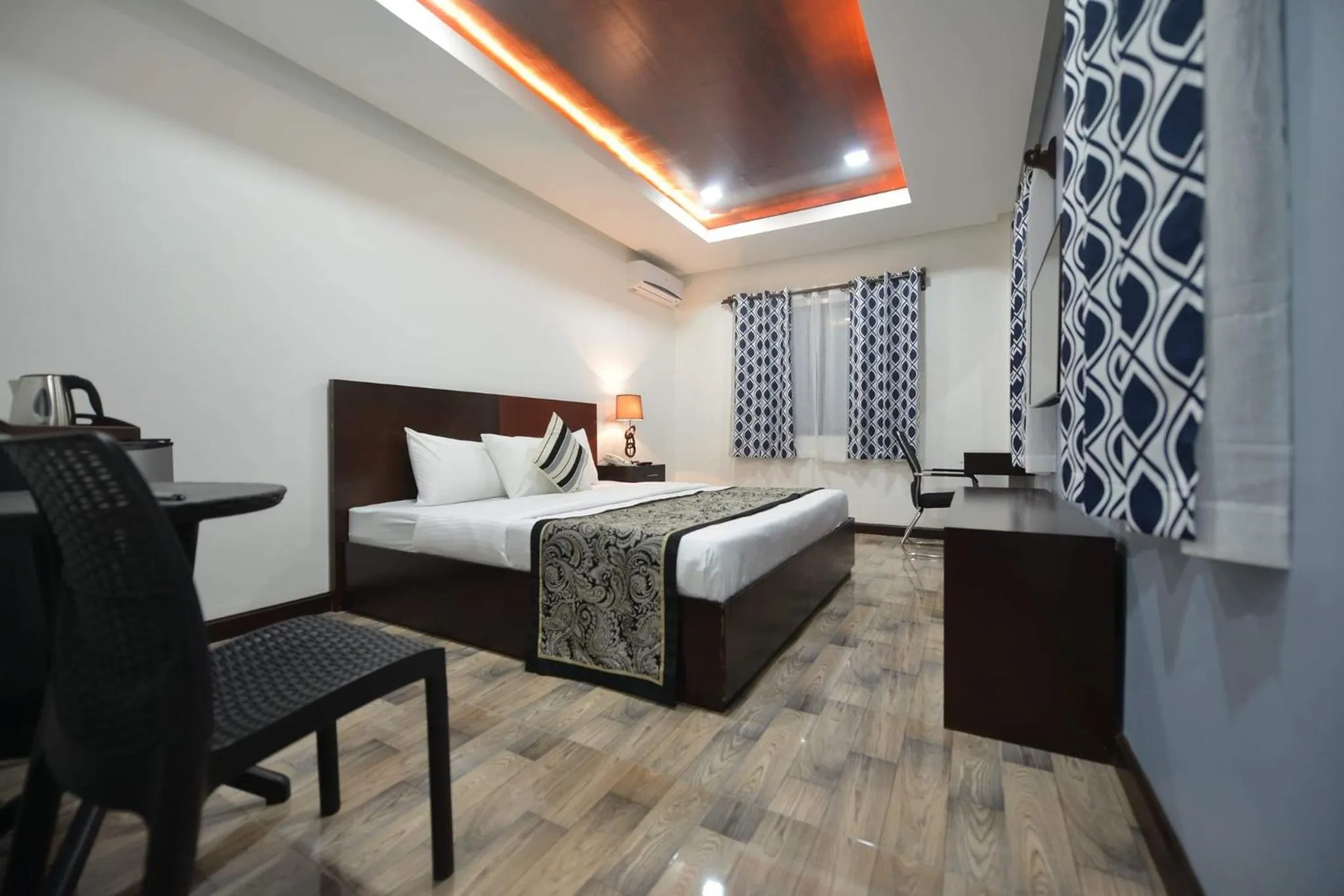 Bed in Hotel Gabriella