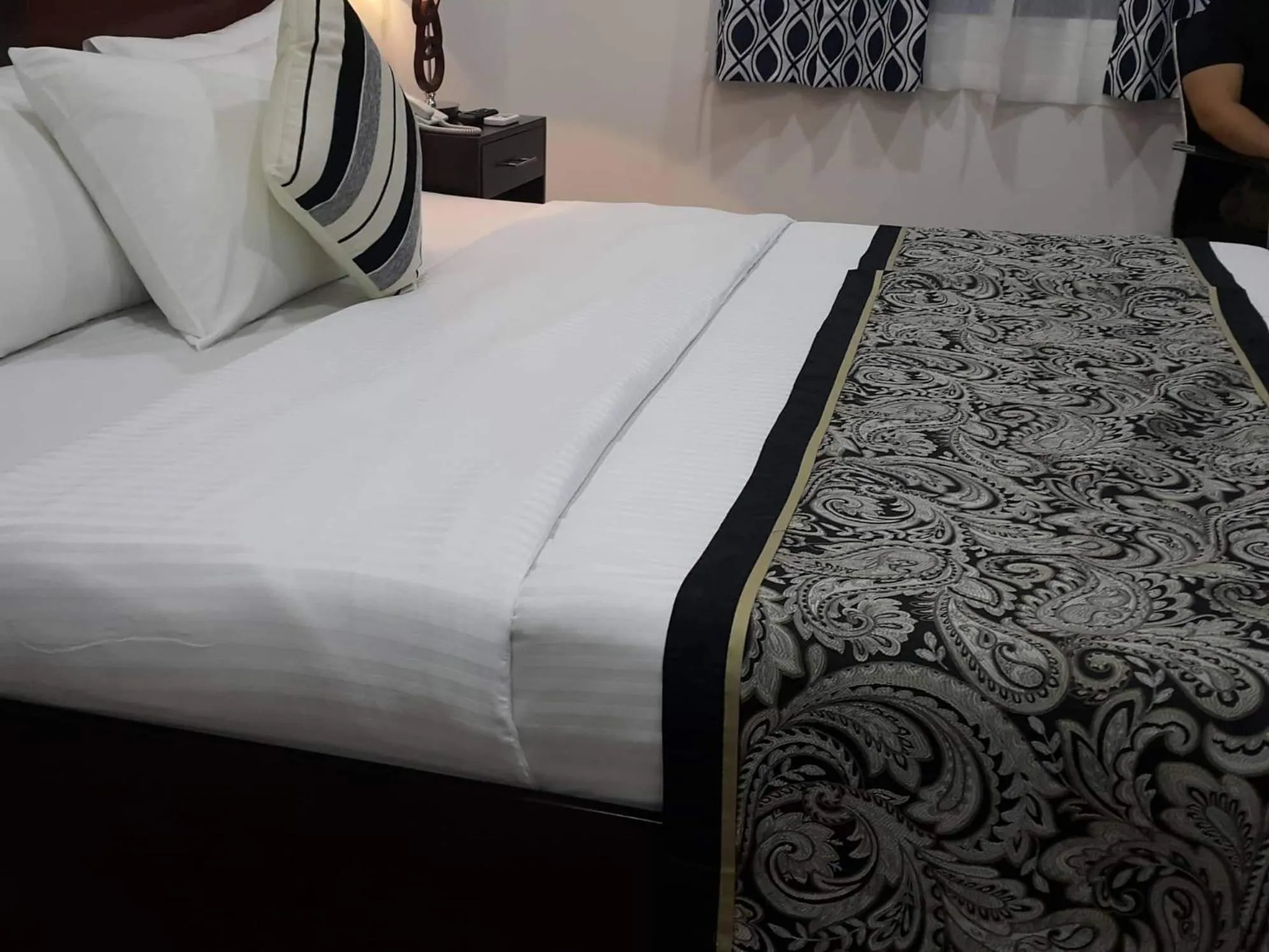 Bed in Hotel Gabriella