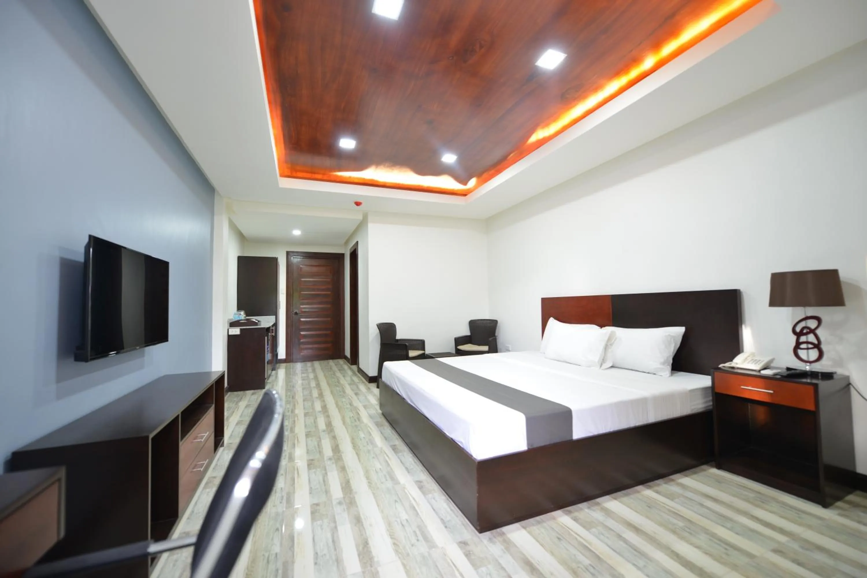 Bed in Hotel Gabriella