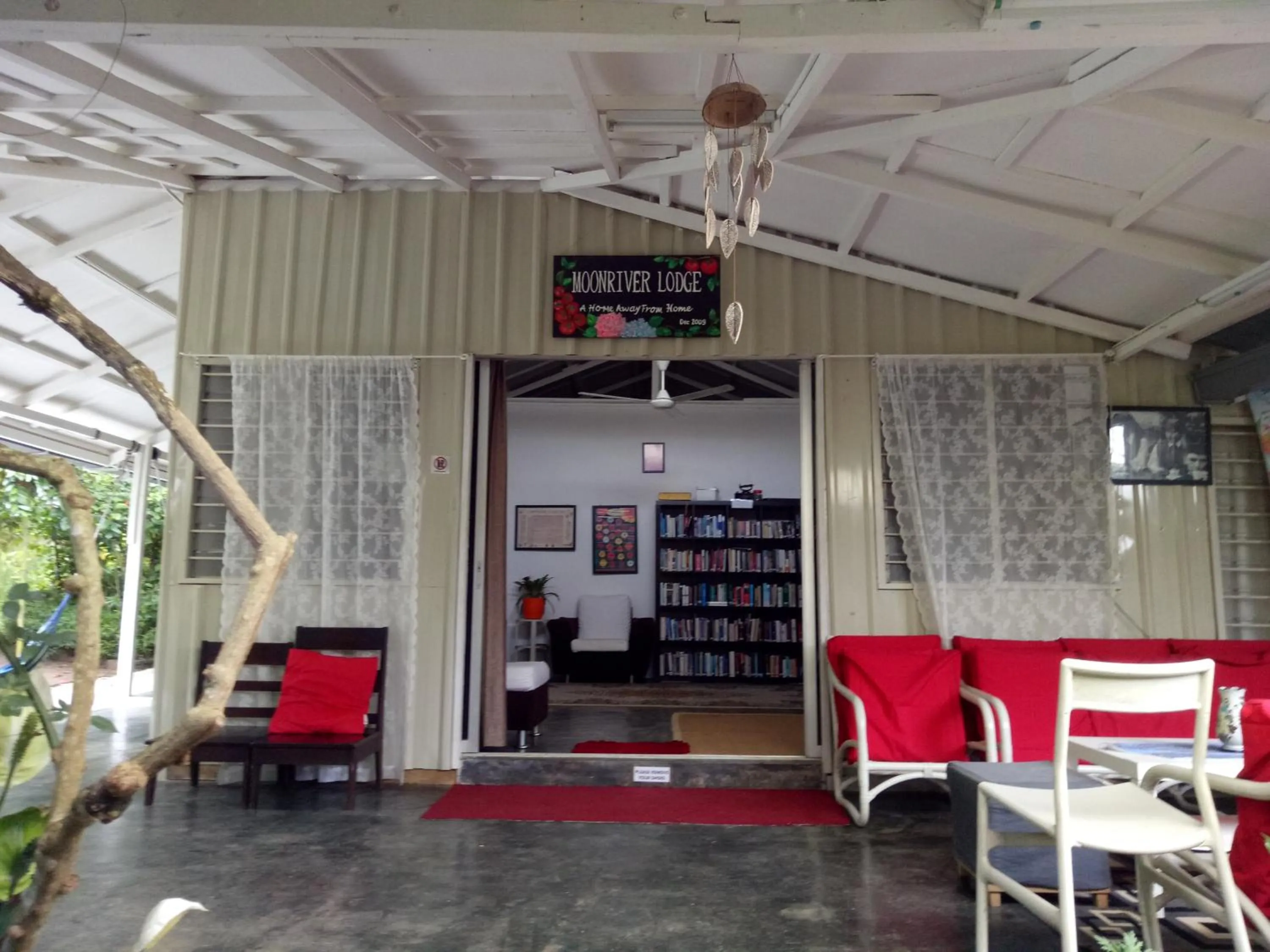 Library in Moonriver Lodge