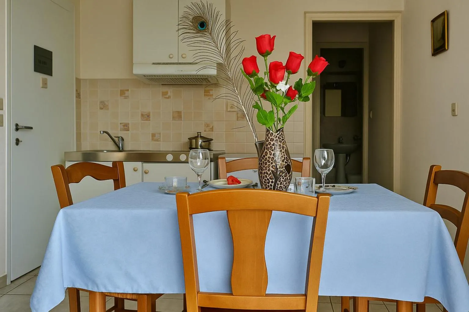 Dining area in Blue Lake Holiday Homes - Keri Summer Escape