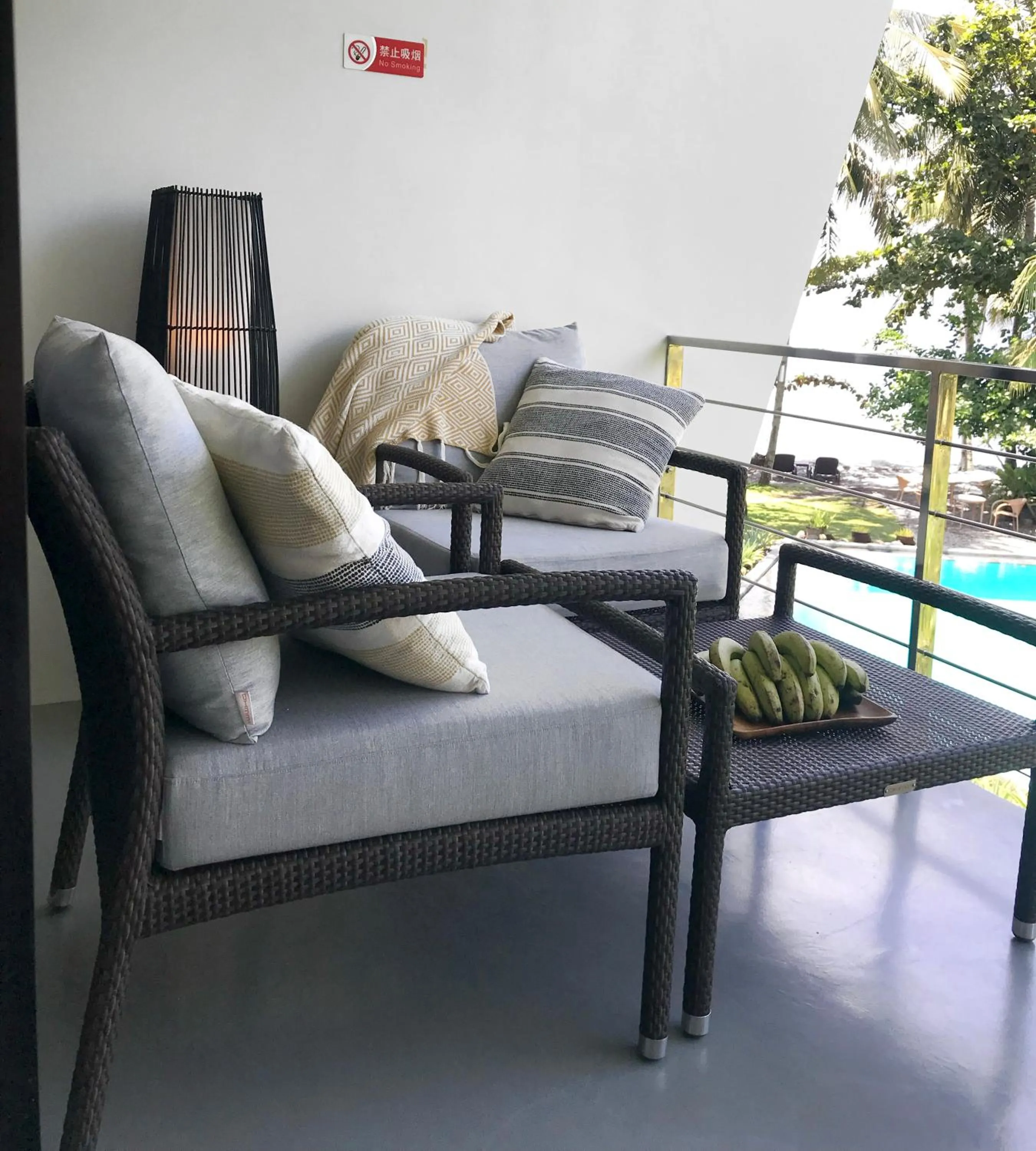 Balcony/Terrace in Mahi Mahi Dive Resort