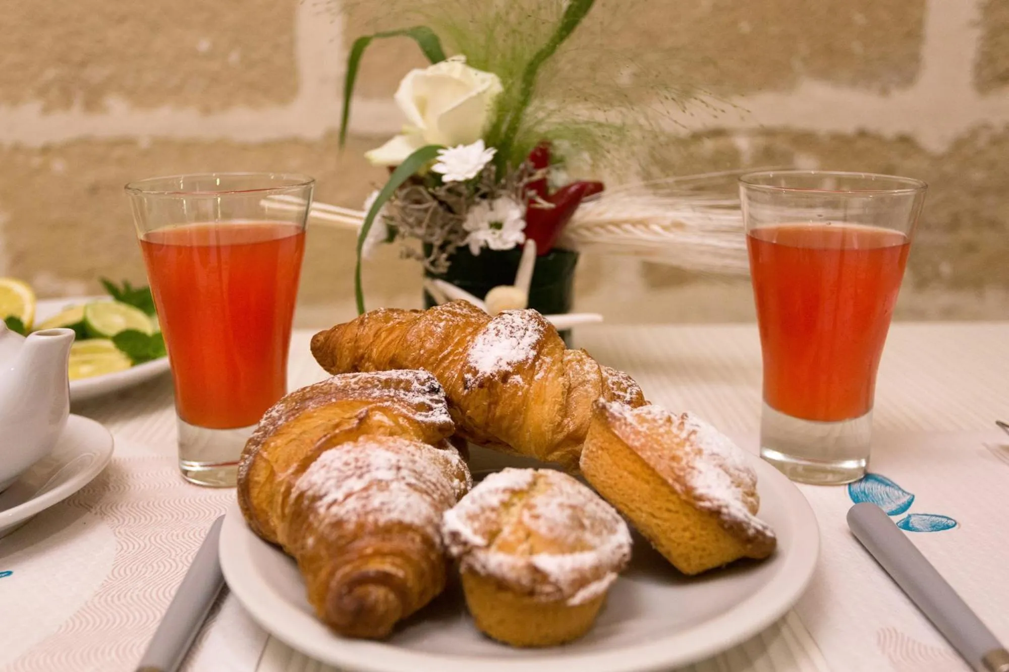 Food and drinks, Breakfast in L'Uomo e il Mare