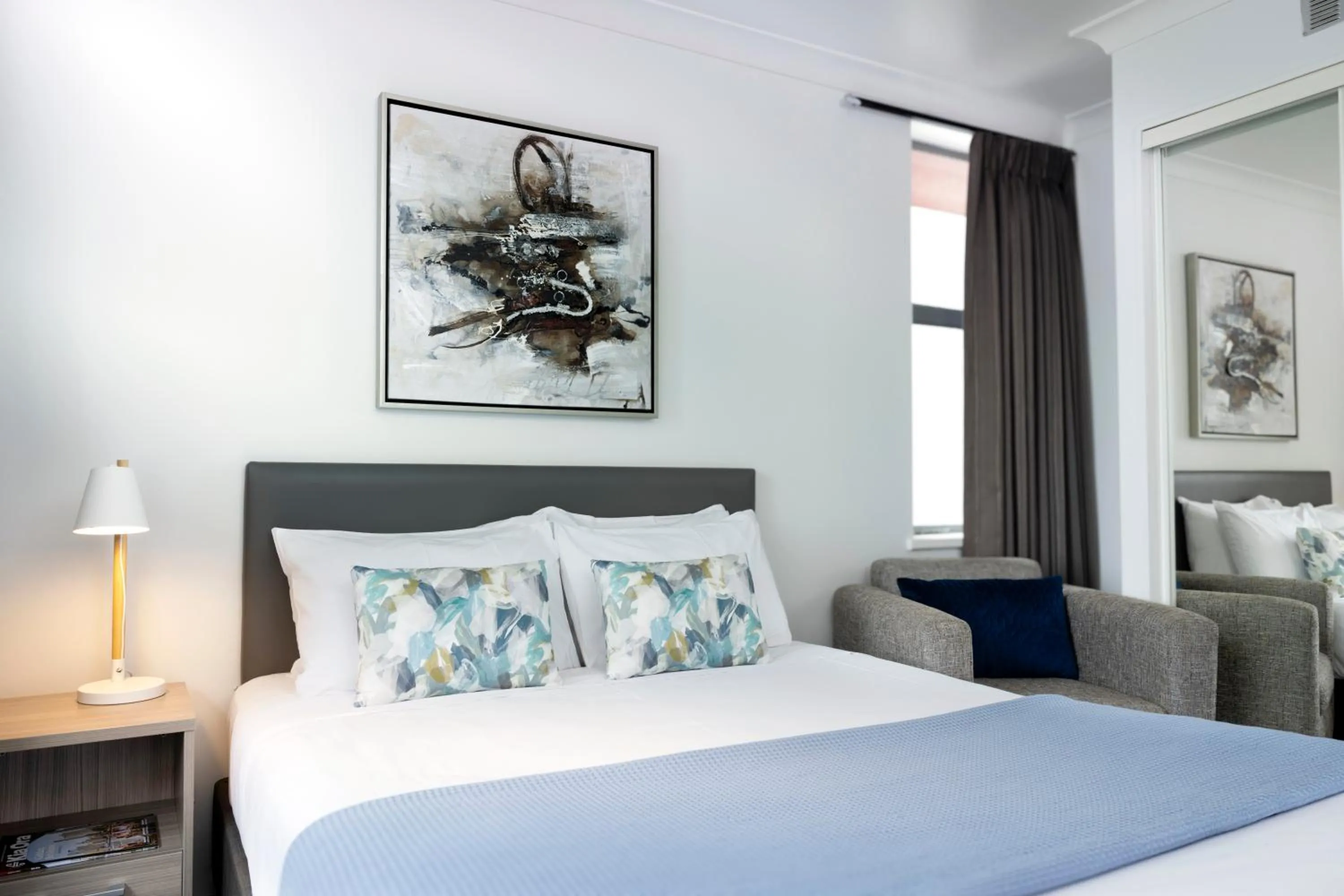 Bed in Quest On The Terrace Serviced Apartments