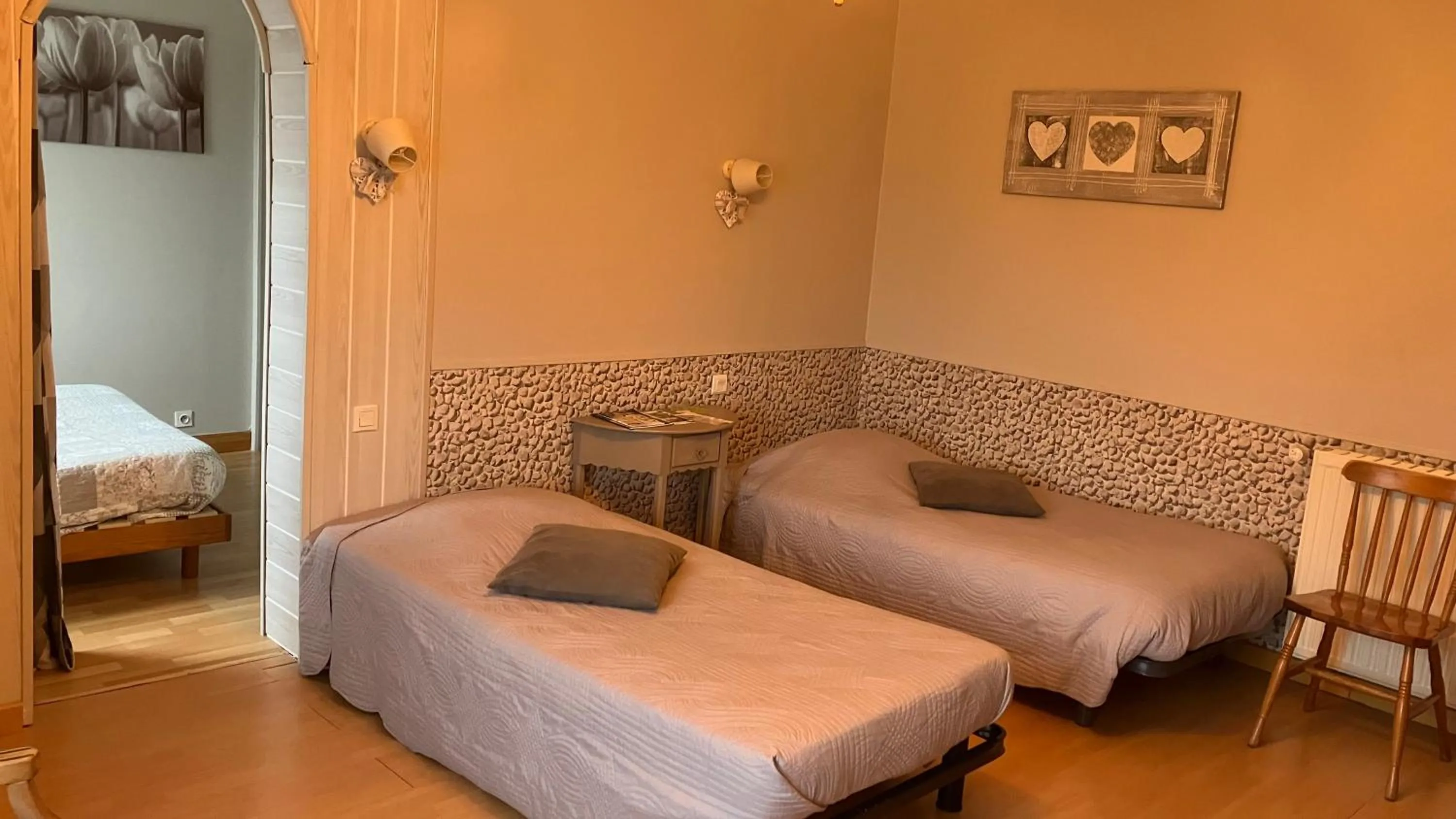 Bedroom, Bed in Caux-Breizh