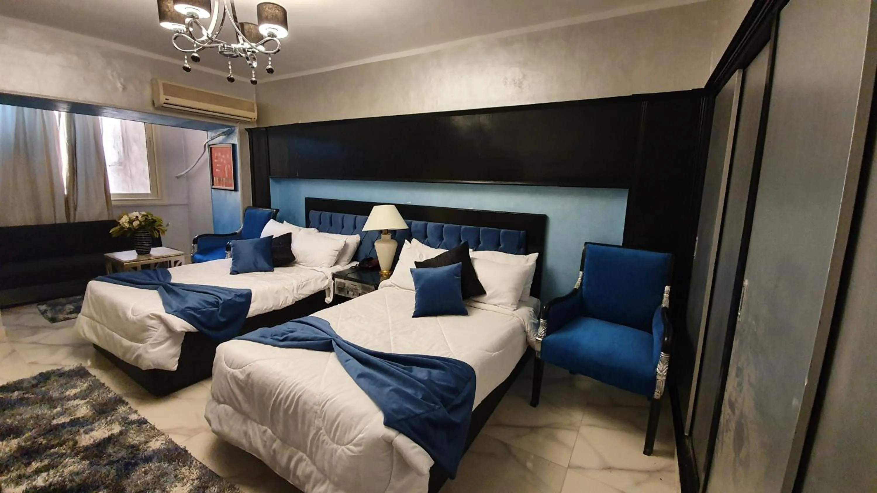 Bed in Indiana Hotel