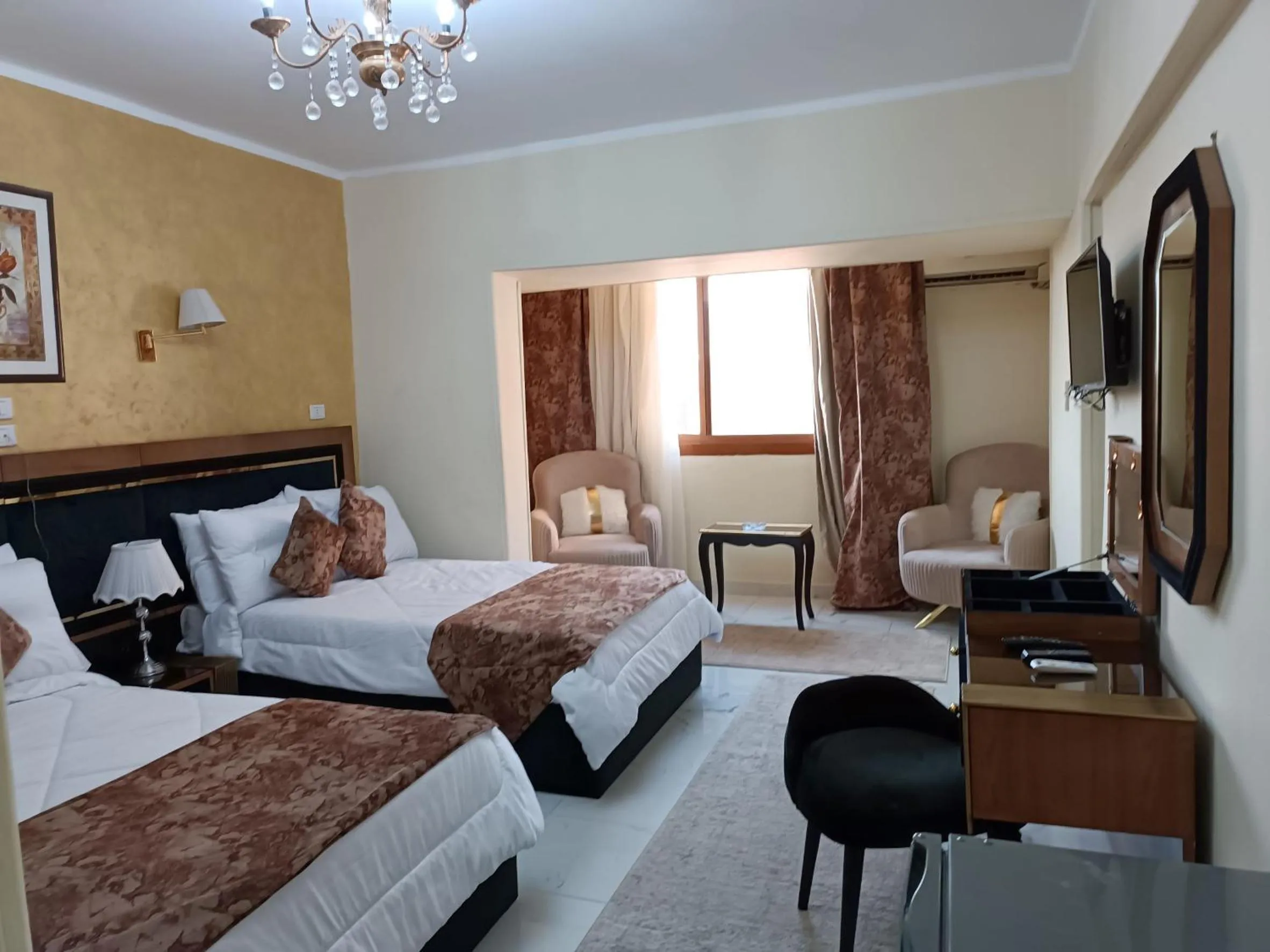 Bed in Indiana Hotel