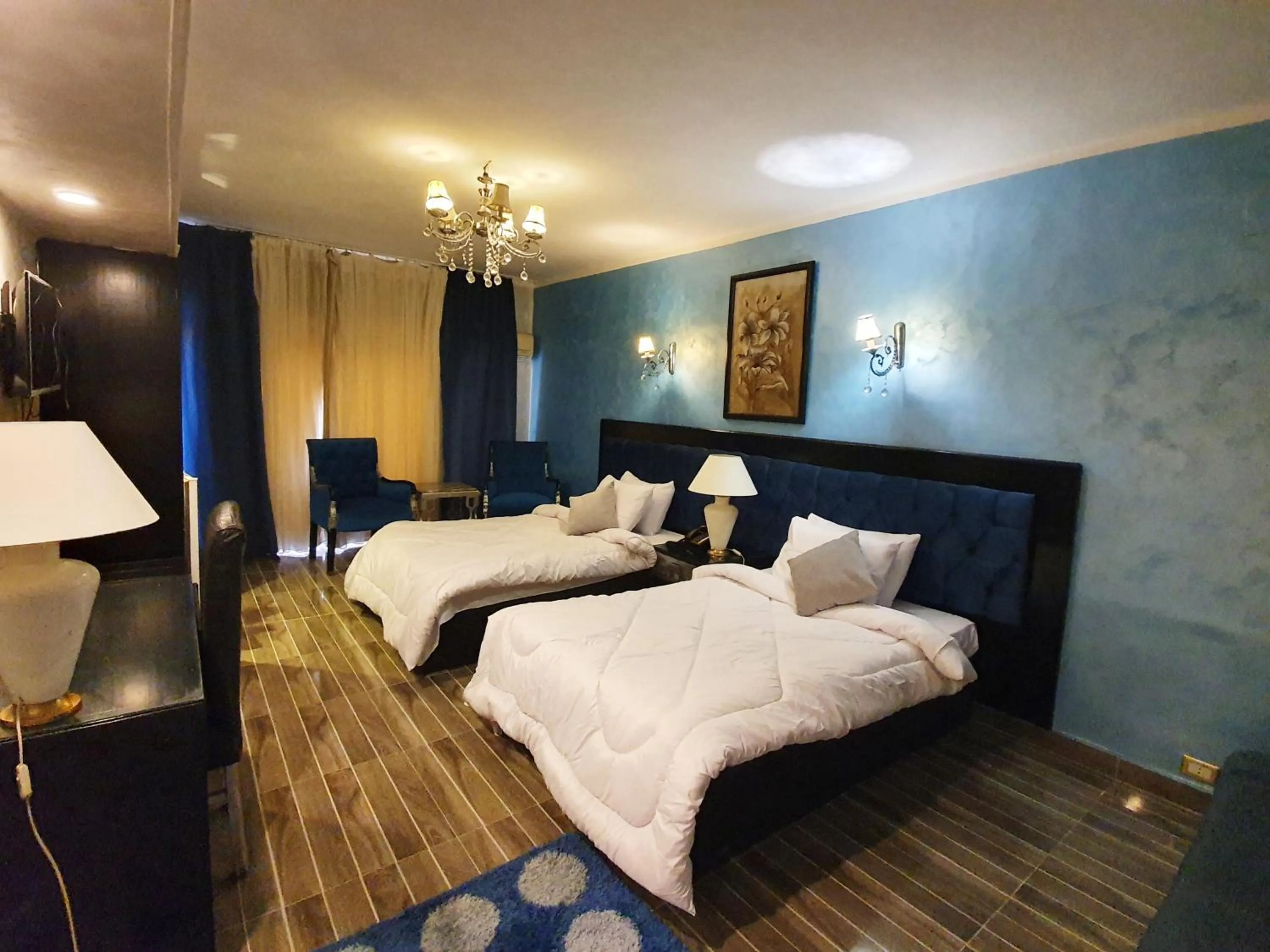 Bed in Indiana Hotel