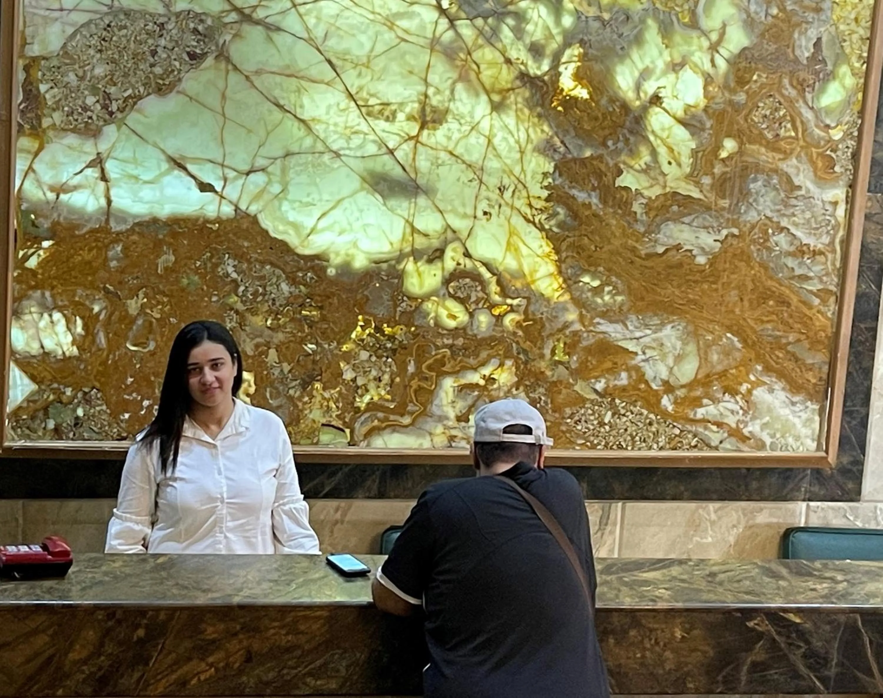 Lobby or reception in Indiana Hotel