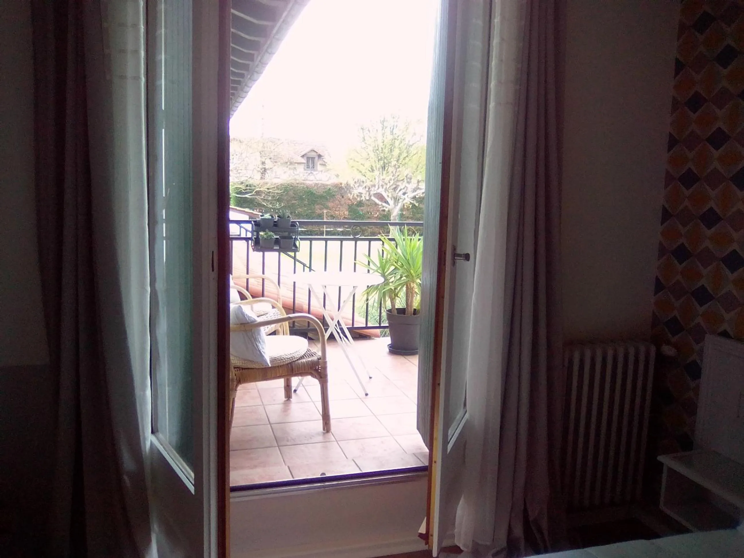 Balcony/Terrace in Hôtel Camou