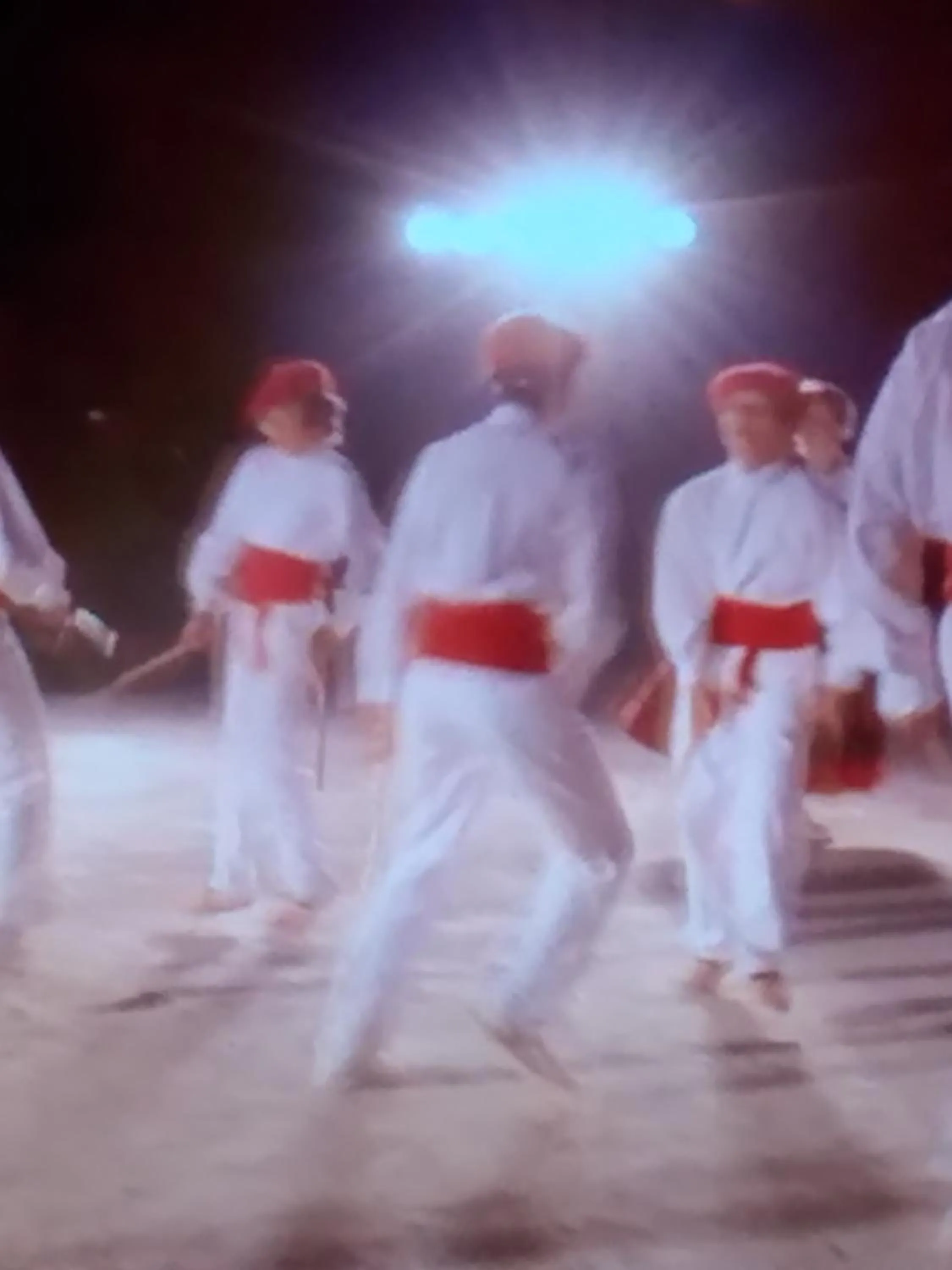 Evening entertainment in Hôtel Camou