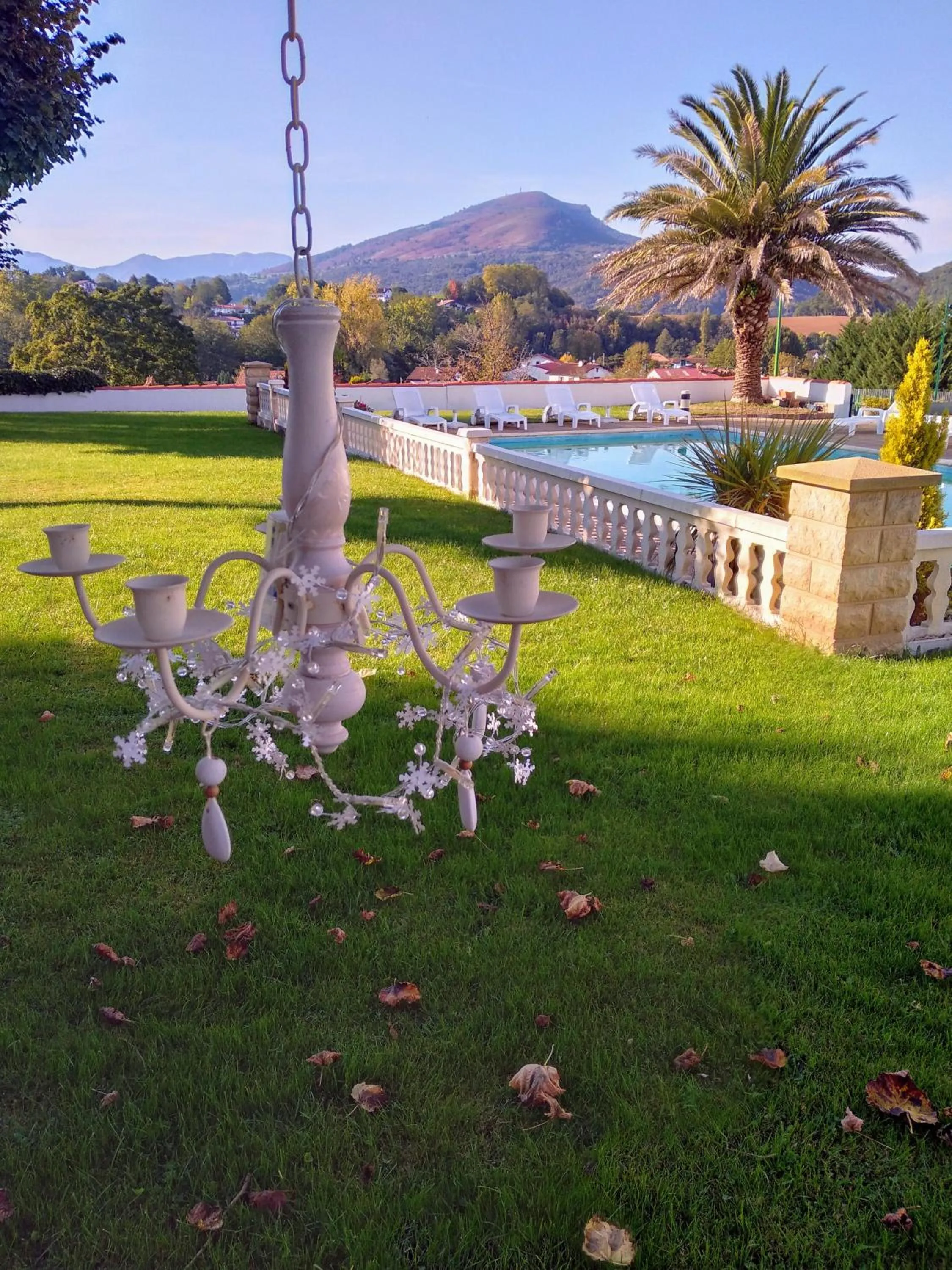 Garden in Hôtel Camou