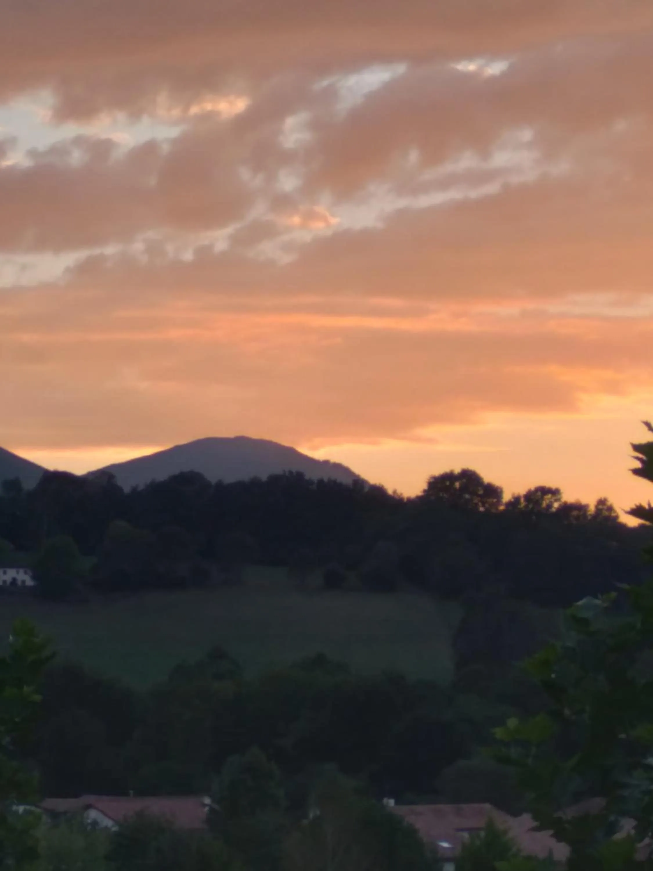 Mountain view in Hôtel Camou