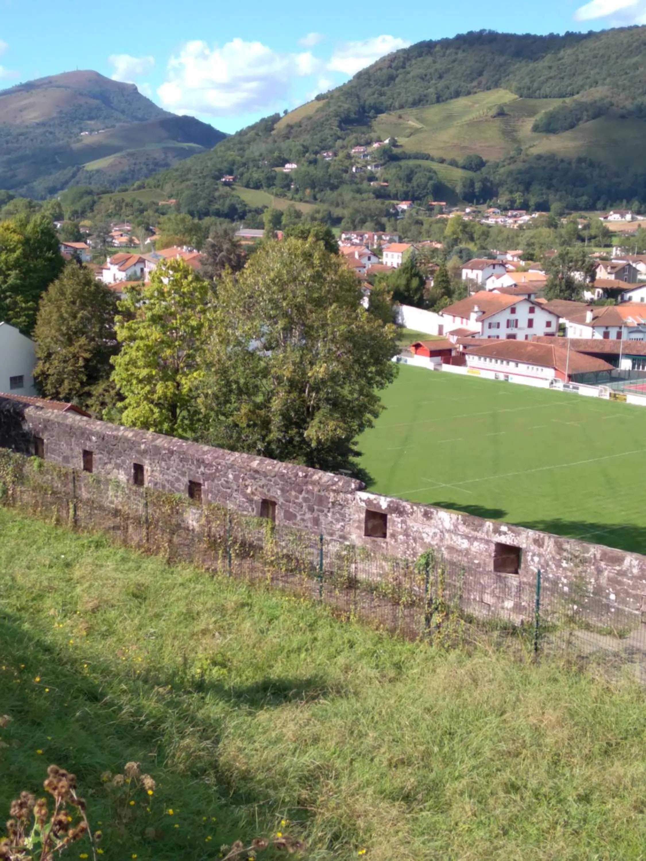 Mountain view in Hôtel Camou