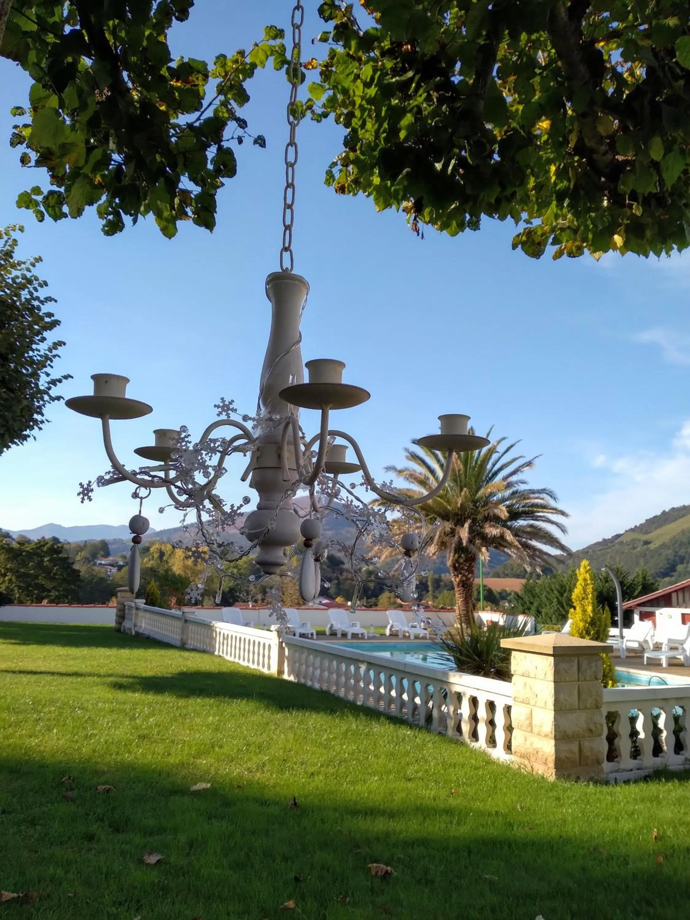Garden in Hôtel Camou