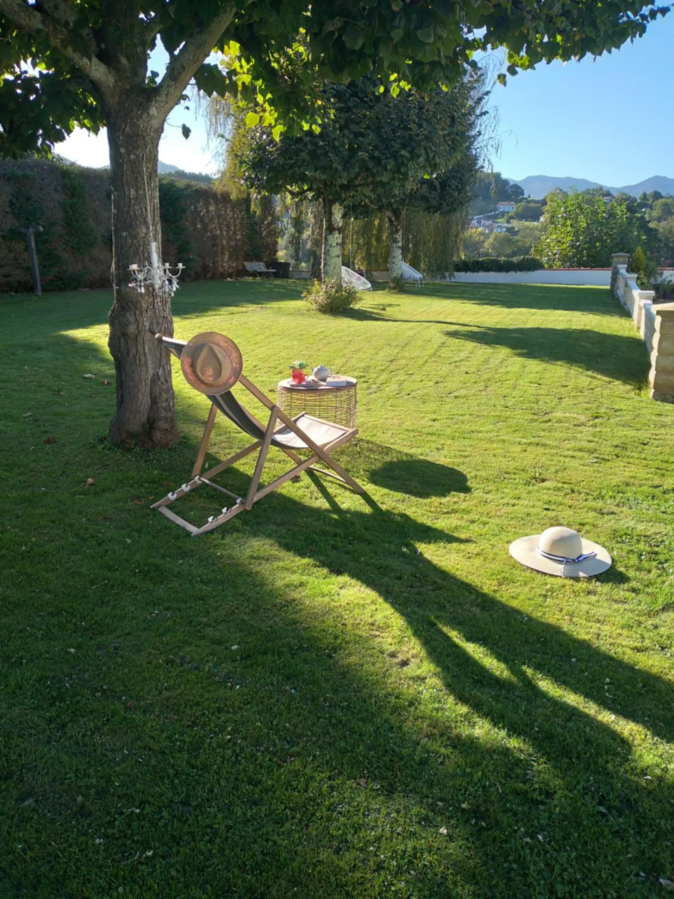 Garden in Hôtel Camou