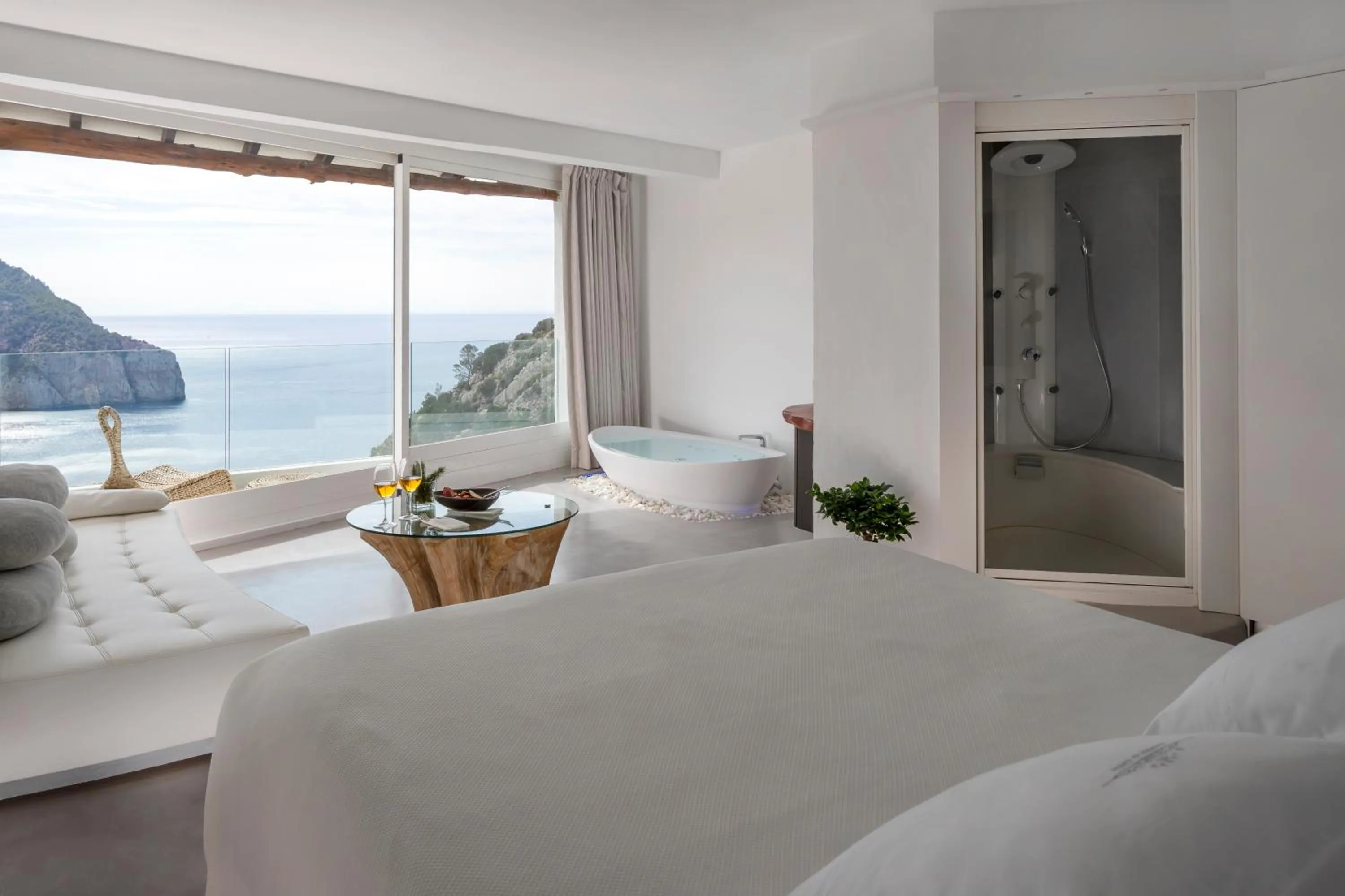 Bed in Hacienda Na Xamena, Ibiza