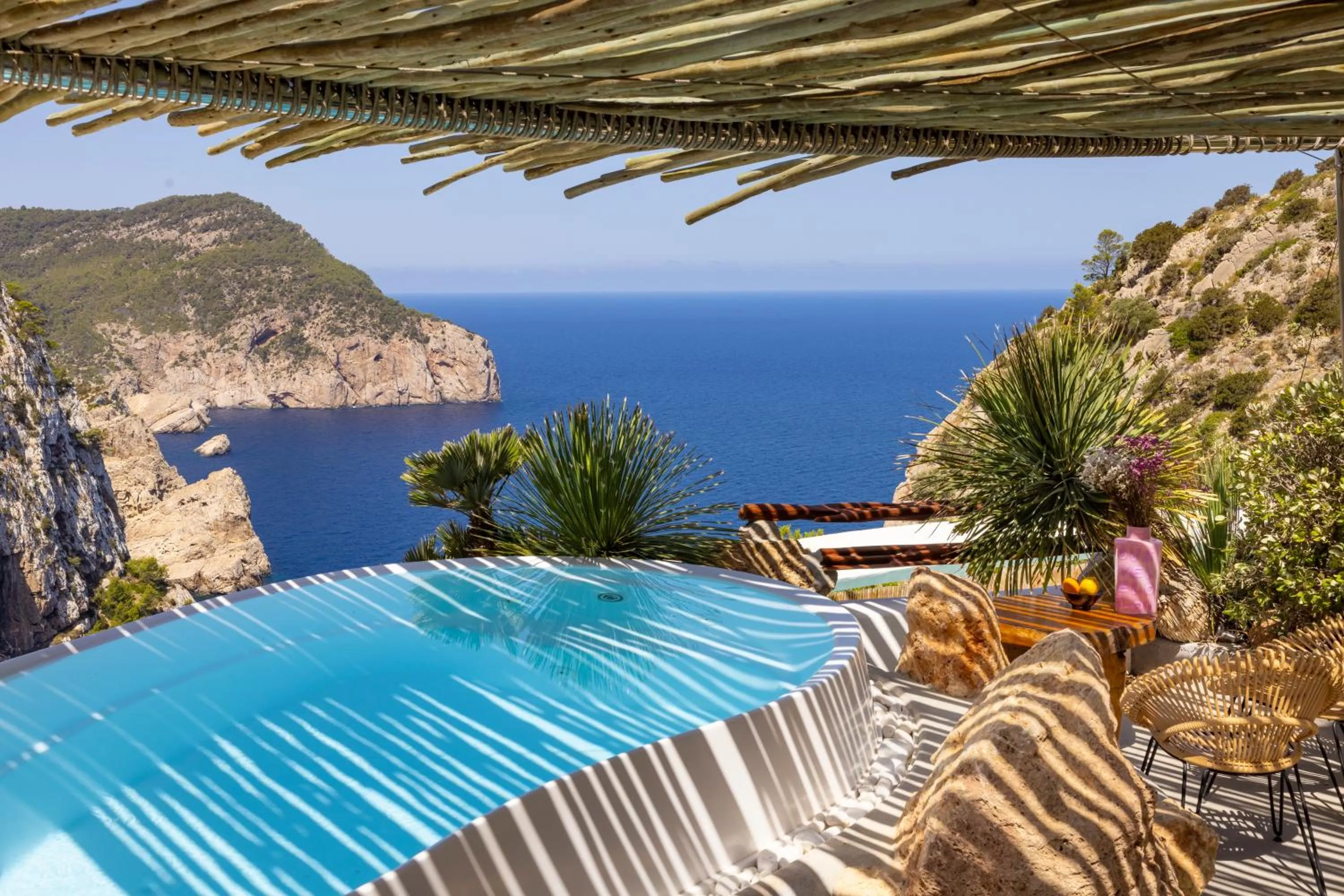 Natural landscape in Hacienda Na Xamena, Ibiza