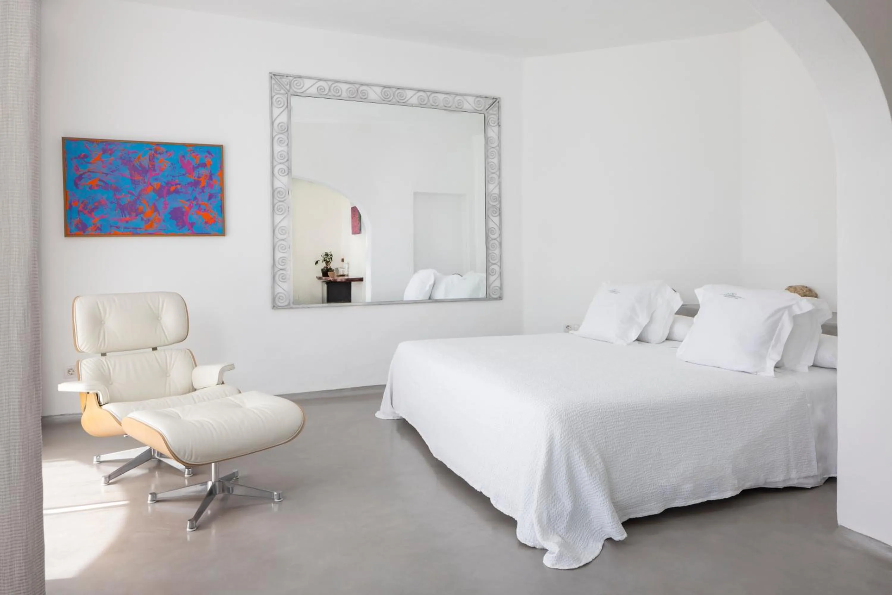 Bed in Hacienda Na Xamena, Ibiza