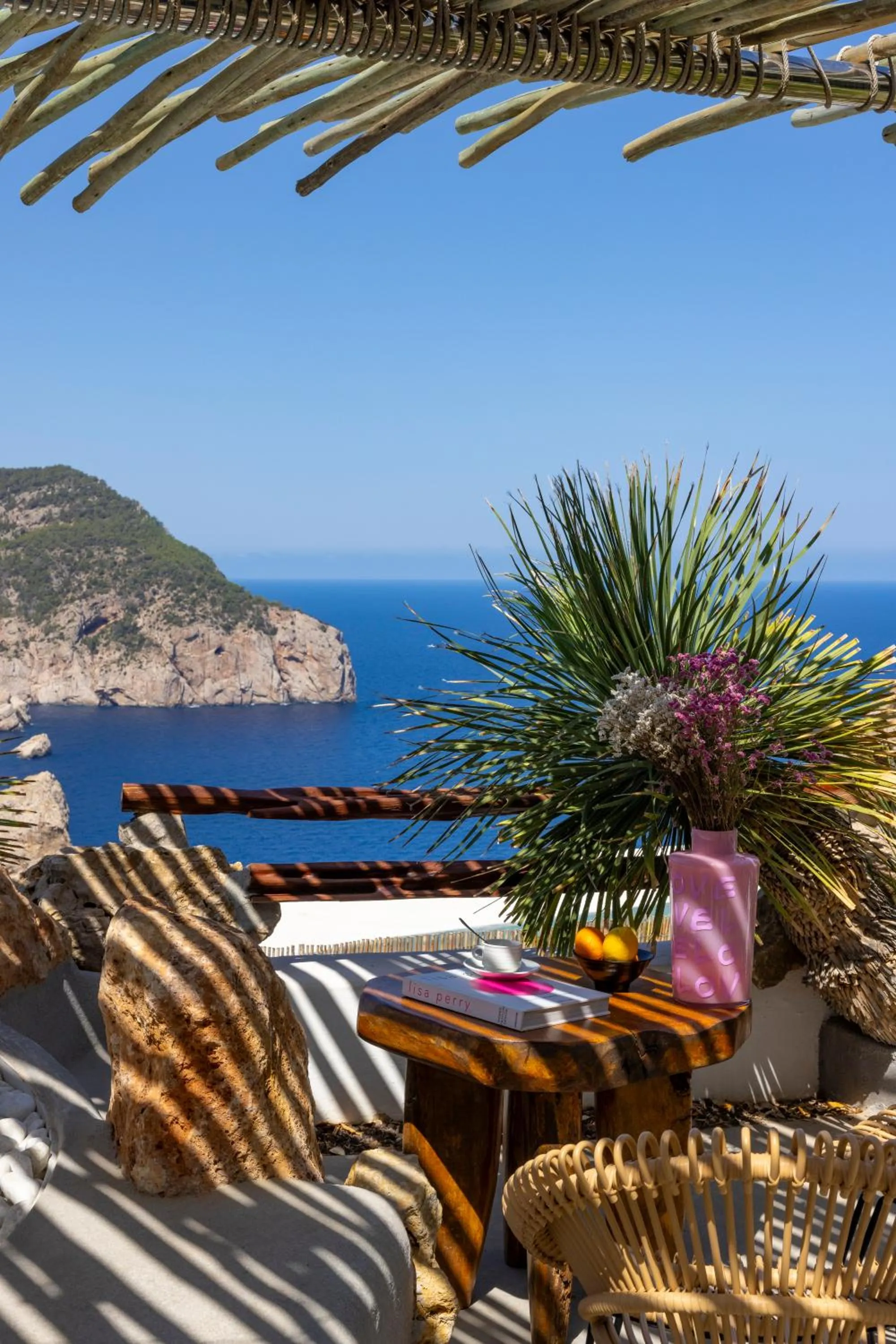 Natural landscape in Hacienda Na Xamena, Ibiza